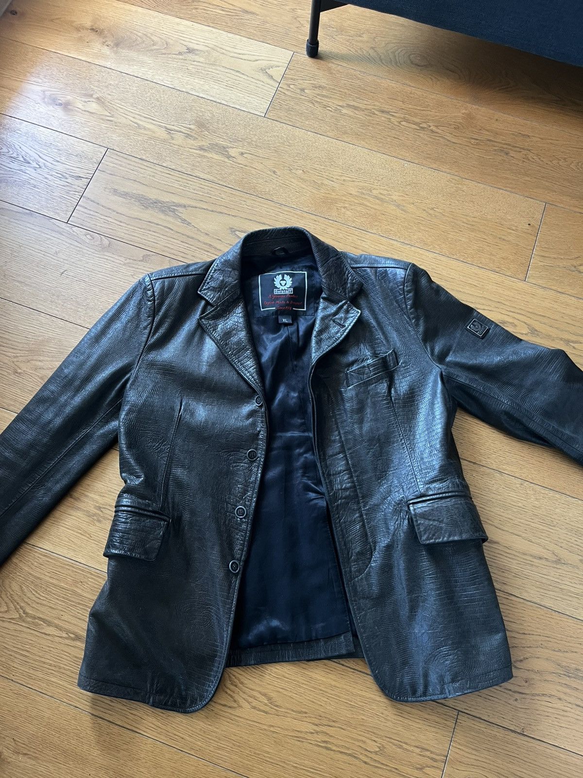 Belstaff Belstaff Leather Jacket Size US XL / EU 56 / 4 - 2 Thumbnail