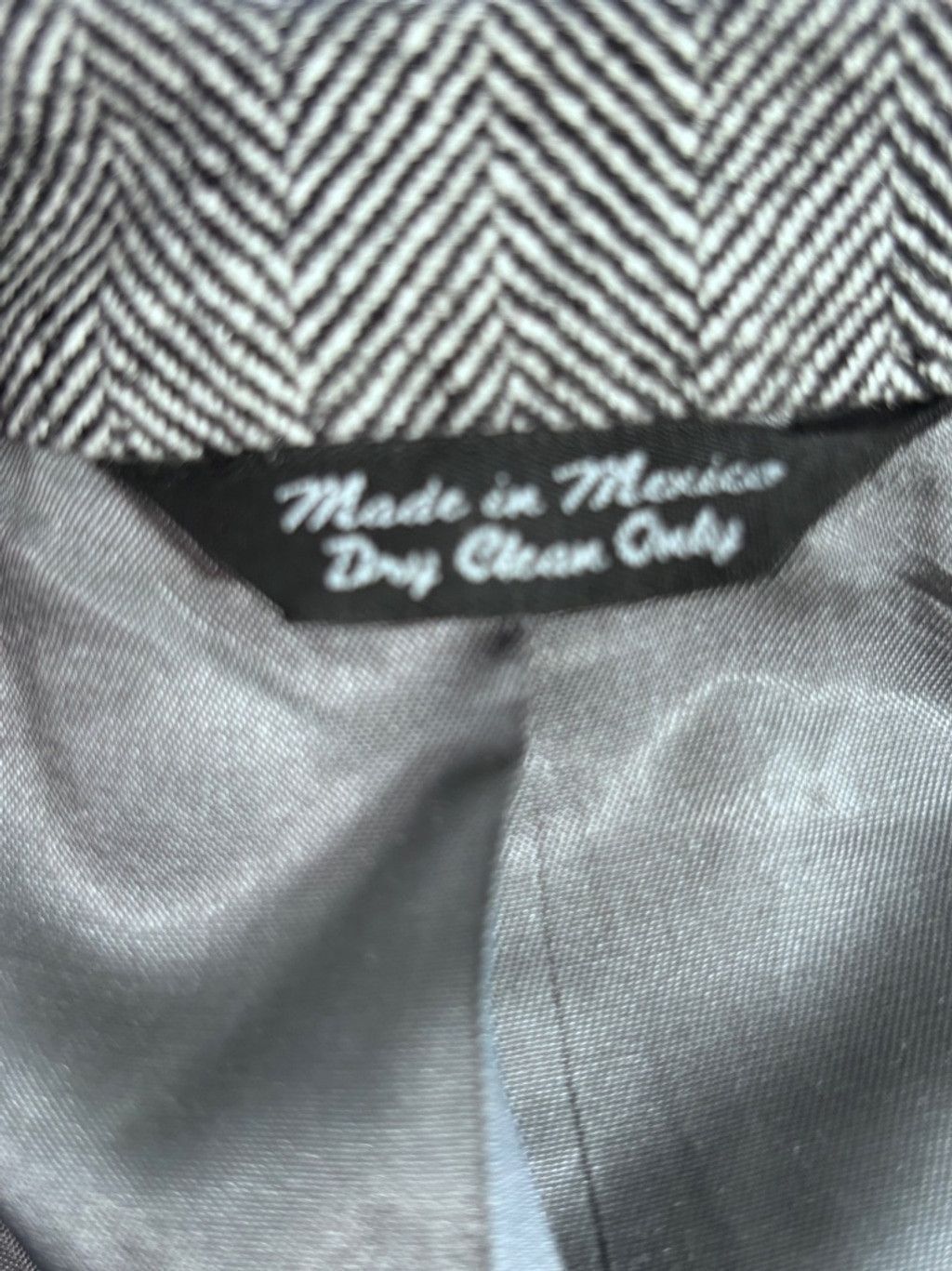 Bill Blass Men's Bill Blass Cashmere Blazer Gray Black 46 Long Size XL / US 12-14 / IT 48-50 - 5 Thumbnail