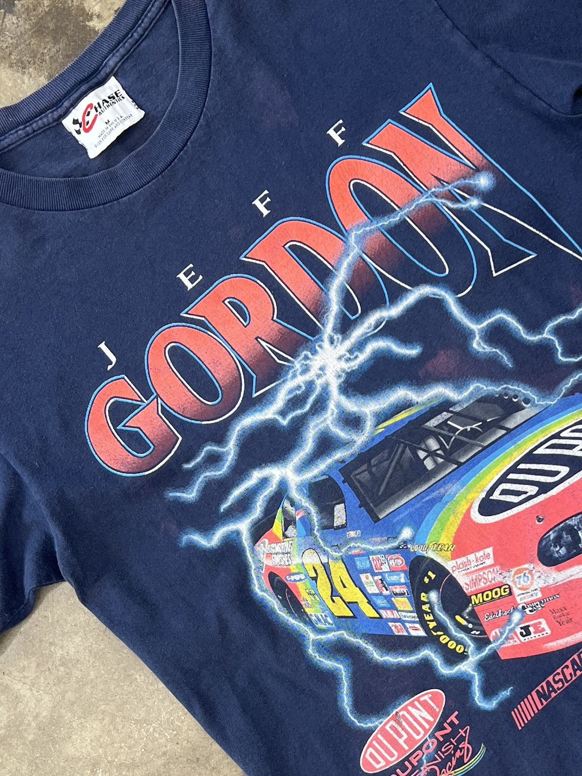 NASCAR Vintage 1997 Jeff Gordon DuPont Racing Tee Medium Size US M / EU 48-50 / 2 - 1 Thumbnail
