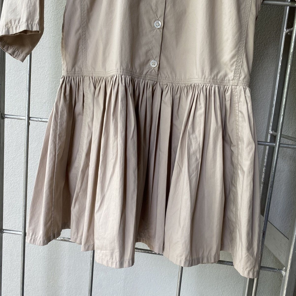 Jil Sander Jil Sander Mandarin Collar 3/4 Sleeve Blouse Size XXS / US 00 / IT 34 - 5 Thumbnail