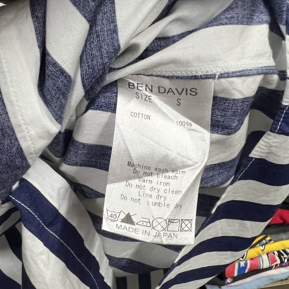 Ben Davis BEN DAVIES BUTTON TEE MADE IN JAPAN Size US S / EU 44-46 / 1 - 4 Thumbnail