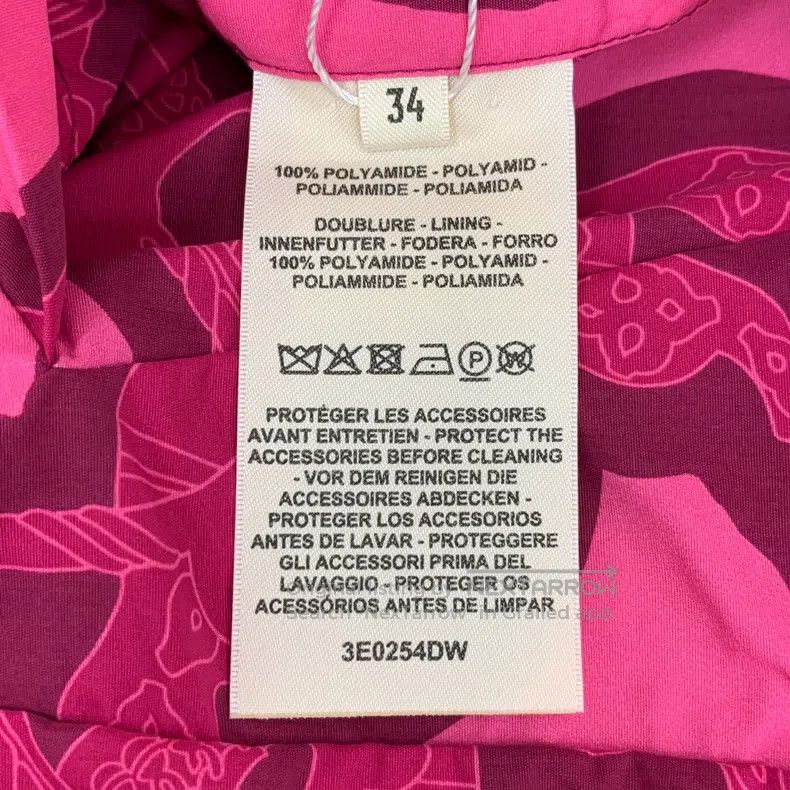 Hermes Hermes Cerise Mule Fantasy Print All-Over Printed Hooded Z Size XXS / US 00 / IT 34 - 6 Thumbnail
