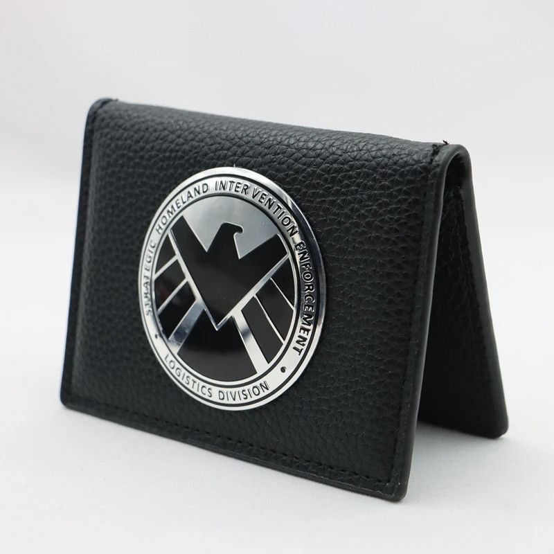 Japanese Brand × Vintage Card Wallet Holder with Metal Badge Size ONE SIZE - 1 Thumbnail