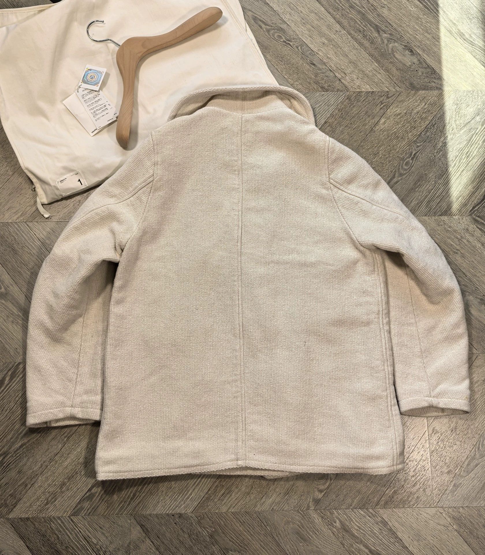 Visvim VISVIM 18SS LIEUTENANT COAT DOGI Sashiko VIP Ivory Size1 Size US S / EU 44-46 / 1 - 3 Thumbnail