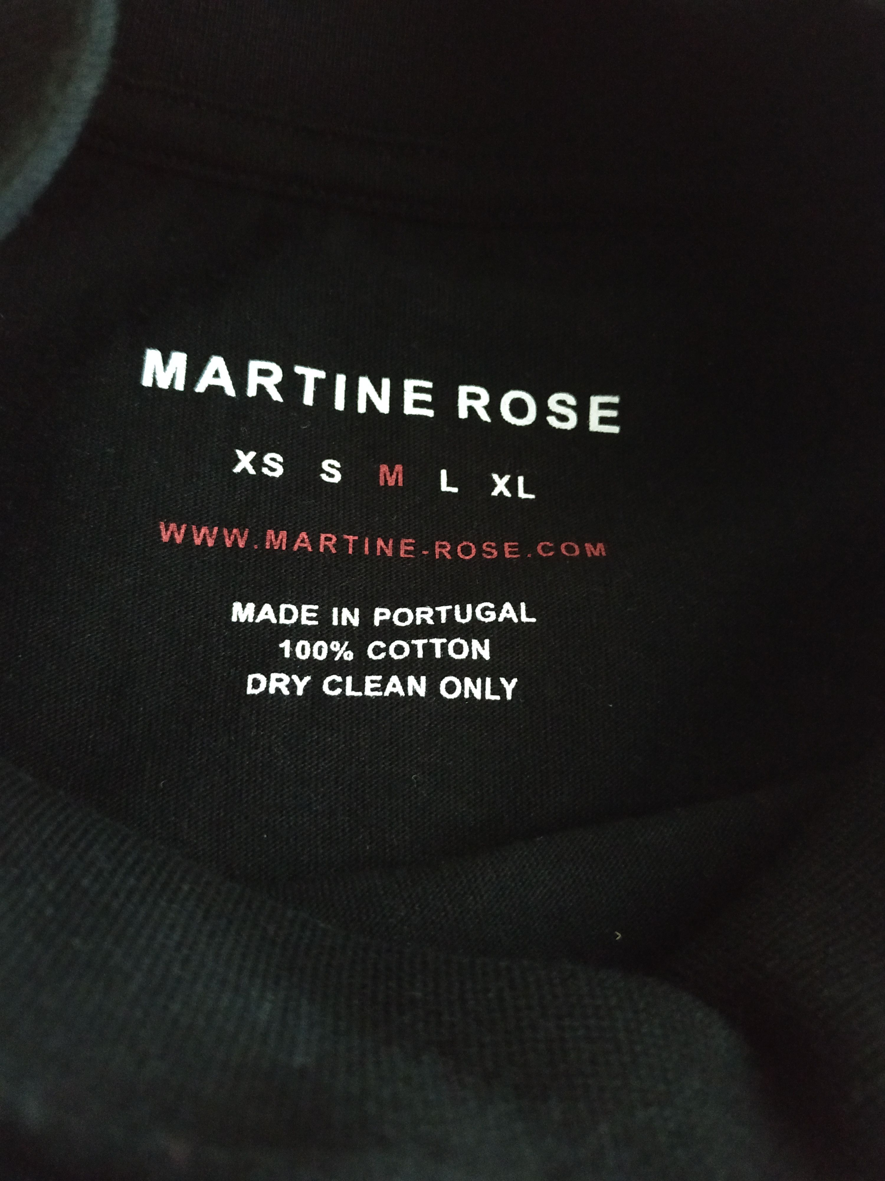 Martine Rose Martine Rose Mock Neck Men's Longsleeve-T-shirt, s. MEDIUM Size US M / EU 48-50 / 2 - 12 Thumbnail