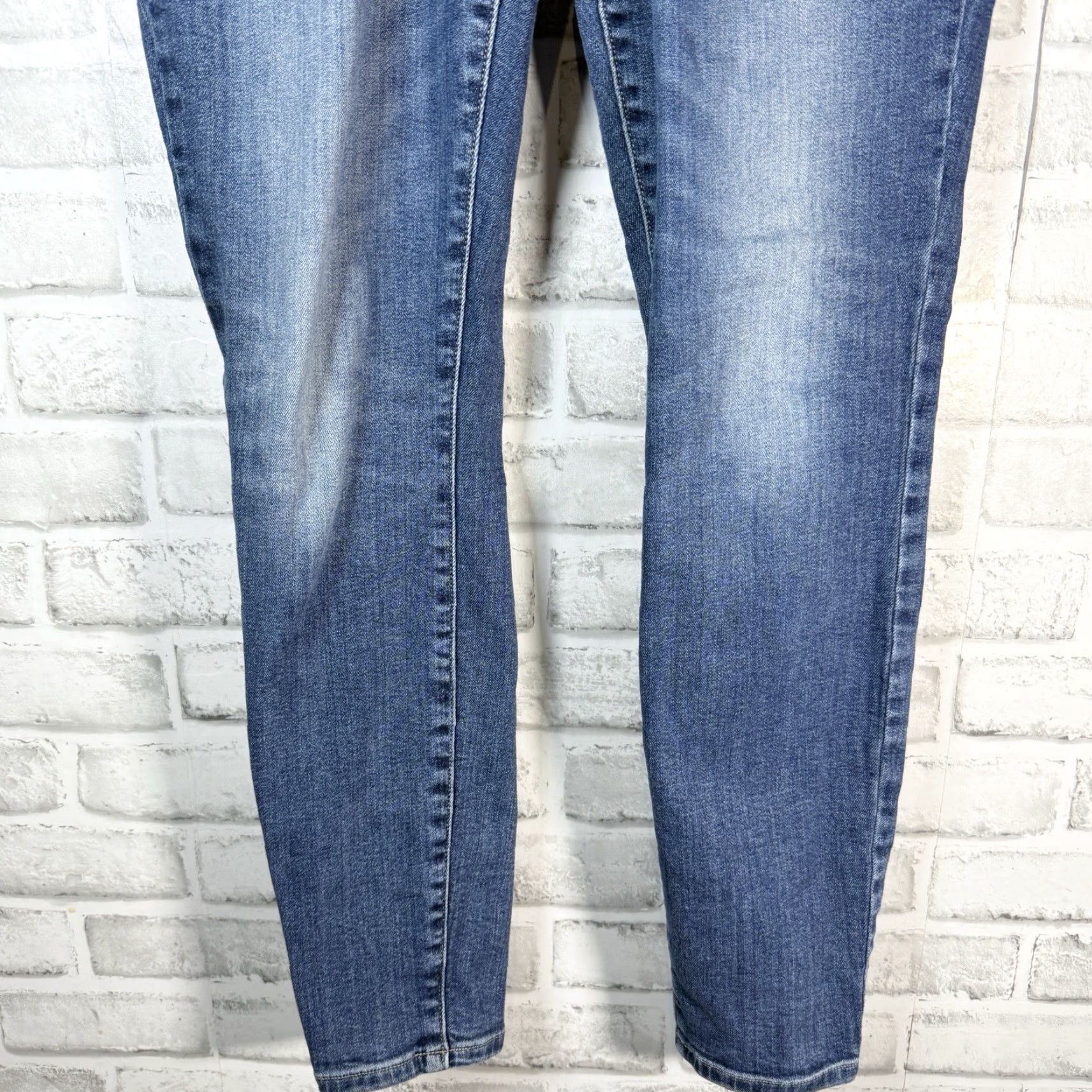 Lucky Brand Lucky Brand Jeans Blue Cotton Mid Rise Skinny Womens 6x28 Size 6 Regular Size 28" / US 6 / IT 42 - 3 Thumbnail