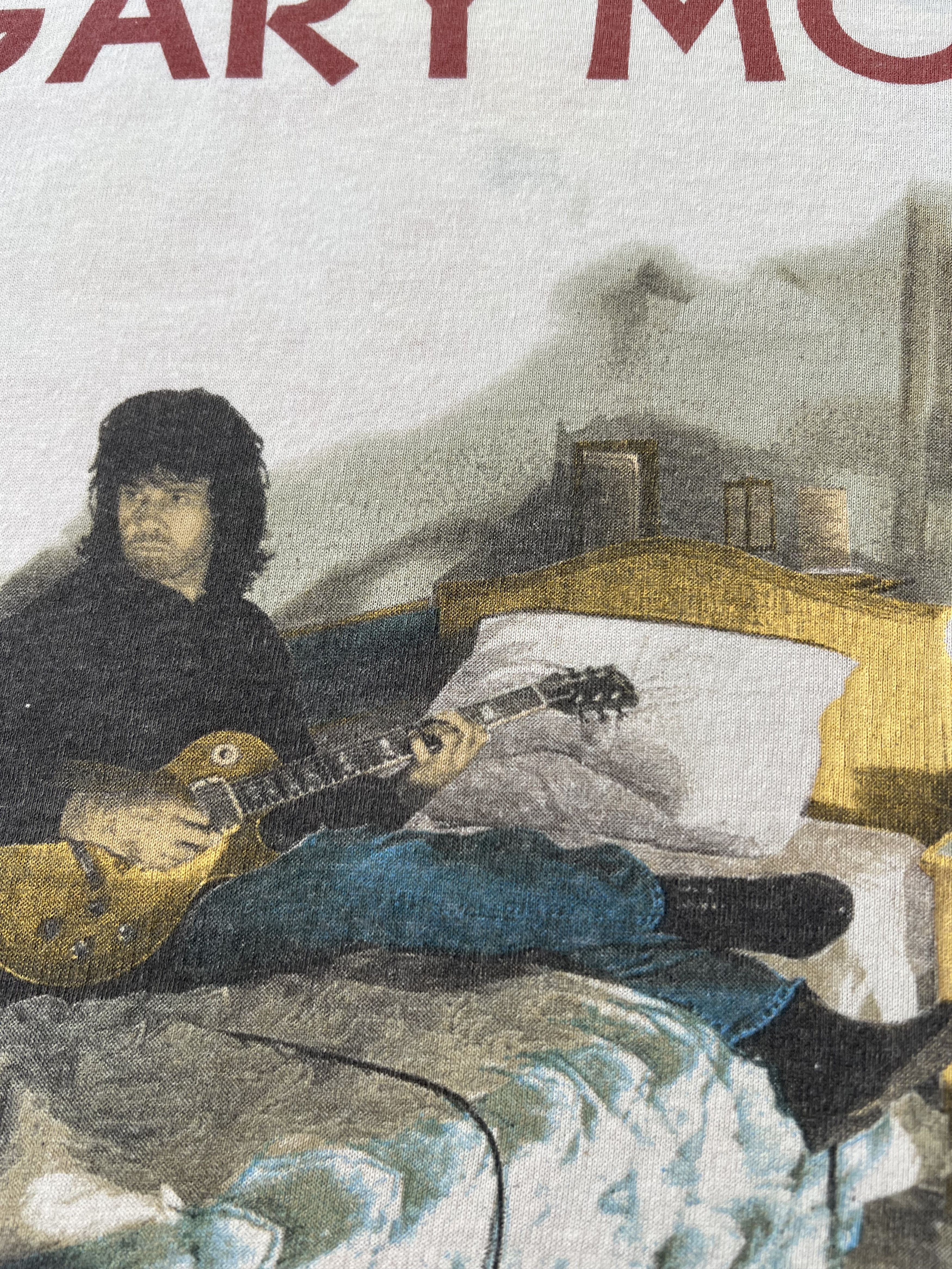 Band Tees Vintage 1990 Gary Moore With The Midnight Blues Band T-shirt Size US M / EU 48-50 / 2 - 5 Thumbnail