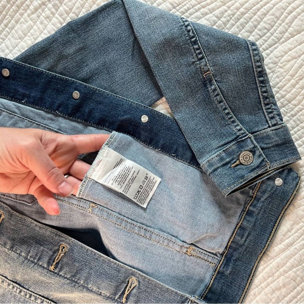 Levi's Levi’s Gold Signature NEW Denim Trucker Style Jacket Small L Size S / US 4 / IT 40 - 4 Thumbnail