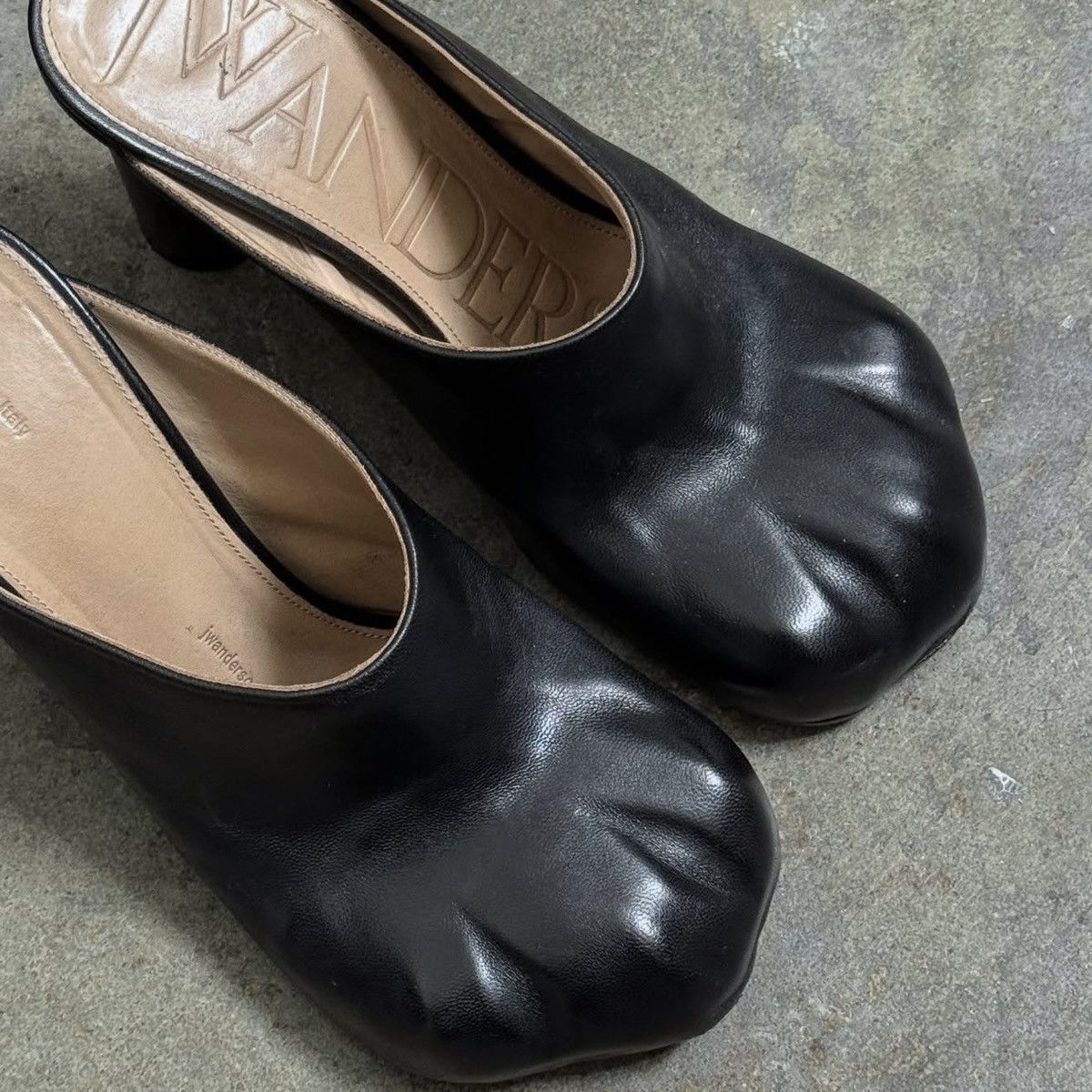 JW Anderson JW ANDERSON PAW MULE HEEL - BLACK - 37 Size US 7 / IT 37 - 3 Thumbnail