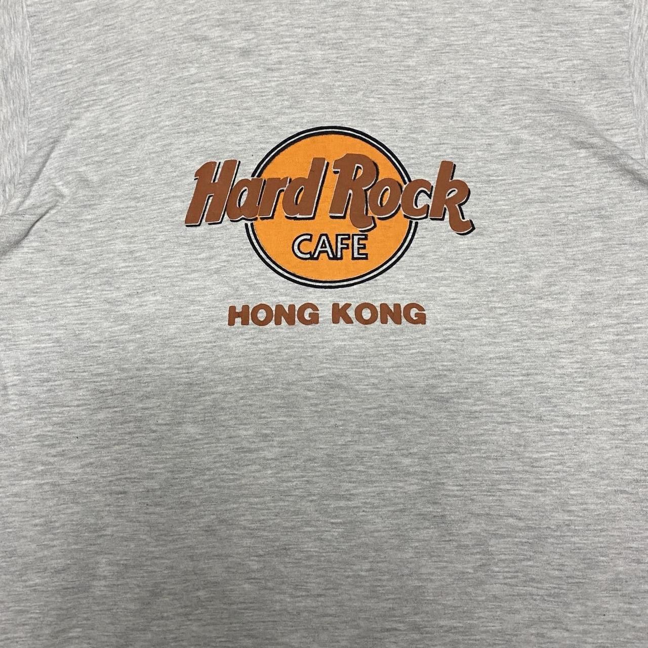 Other Vintage single stitch Hard Rock Cafe hong kong grey T-shirt Size US M / EU 48-50 / 2 - 2 Thumbnail