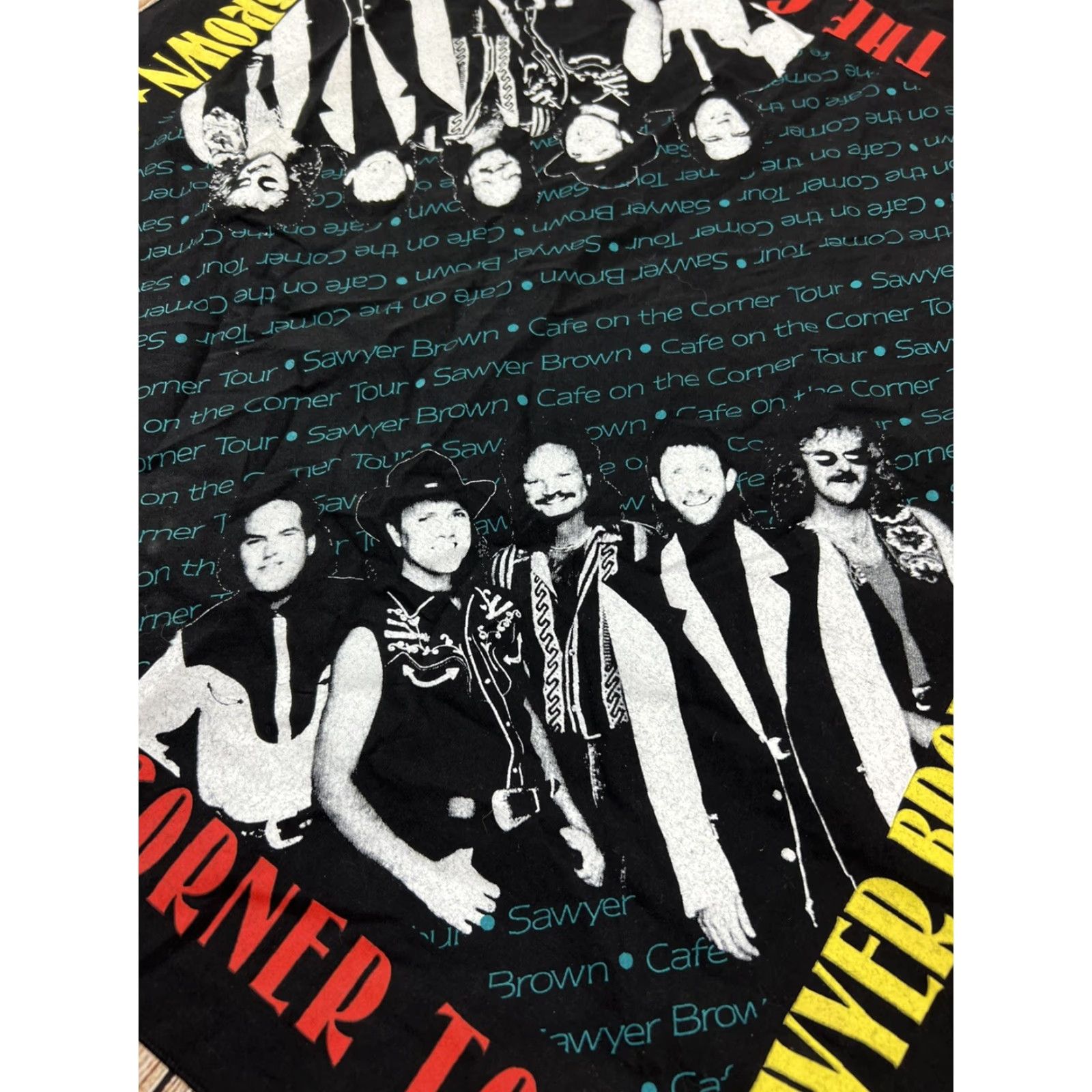 Vintage VINTAGE The Sawyer Brown Band Bandana Shank er... Size ONE SIZE - 2 Thumbnail