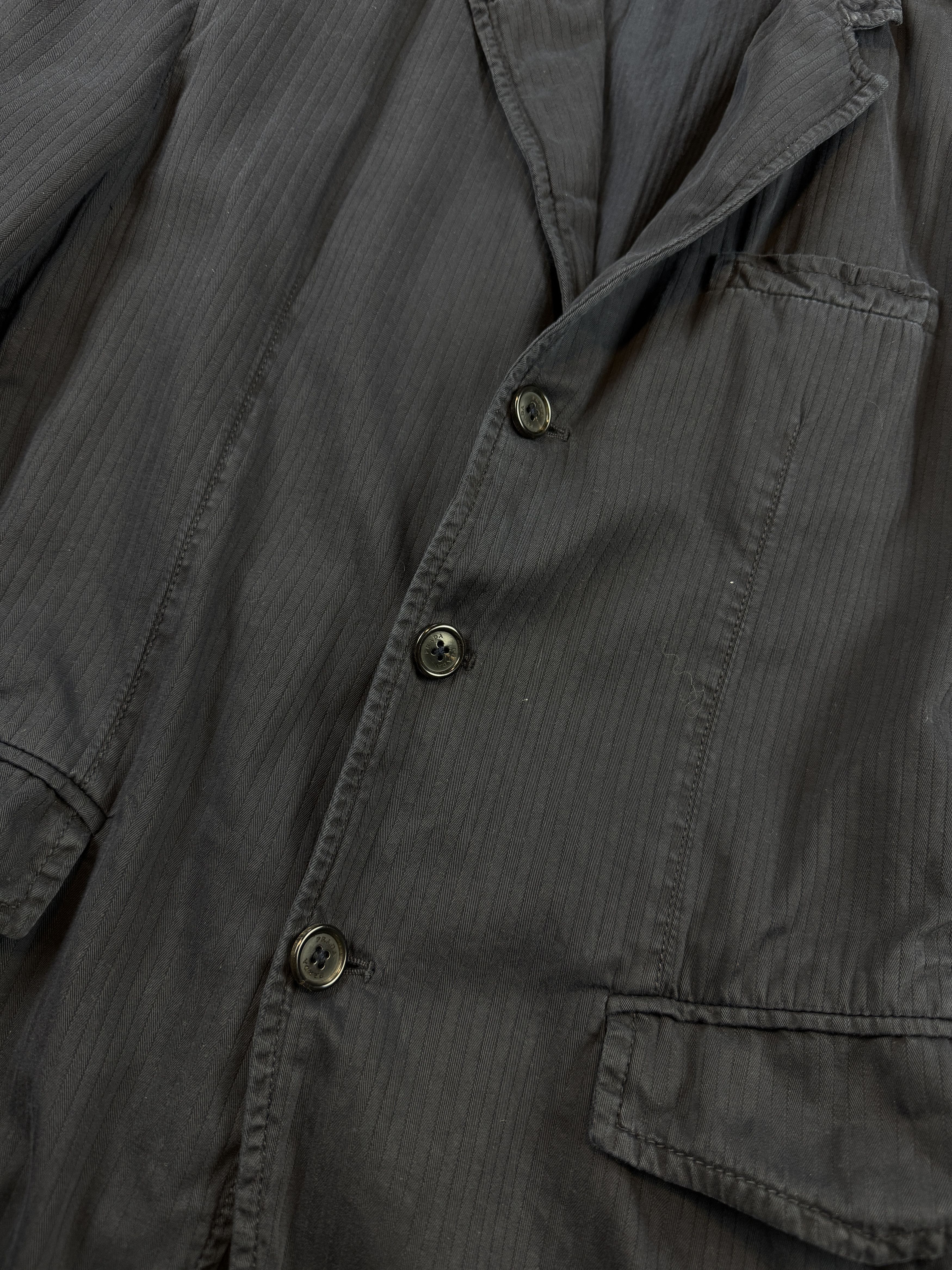 Prada Prada Military Cuff Soft Blazer Size US M / EU 48-50 / 2 - 3 Thumbnail