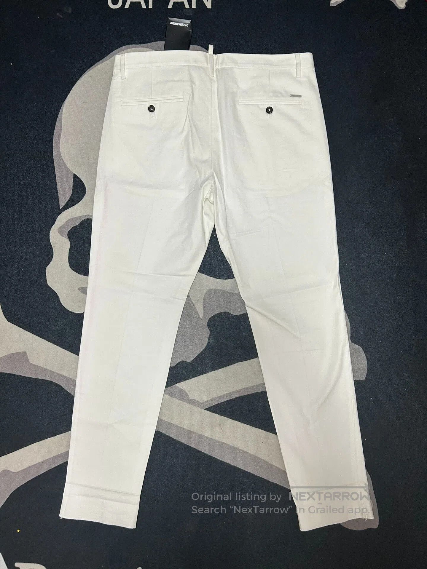 Dsquared2 dsquared2 Casual Pants in White. Size US 32 / EU 48 - 3 Thumbnail