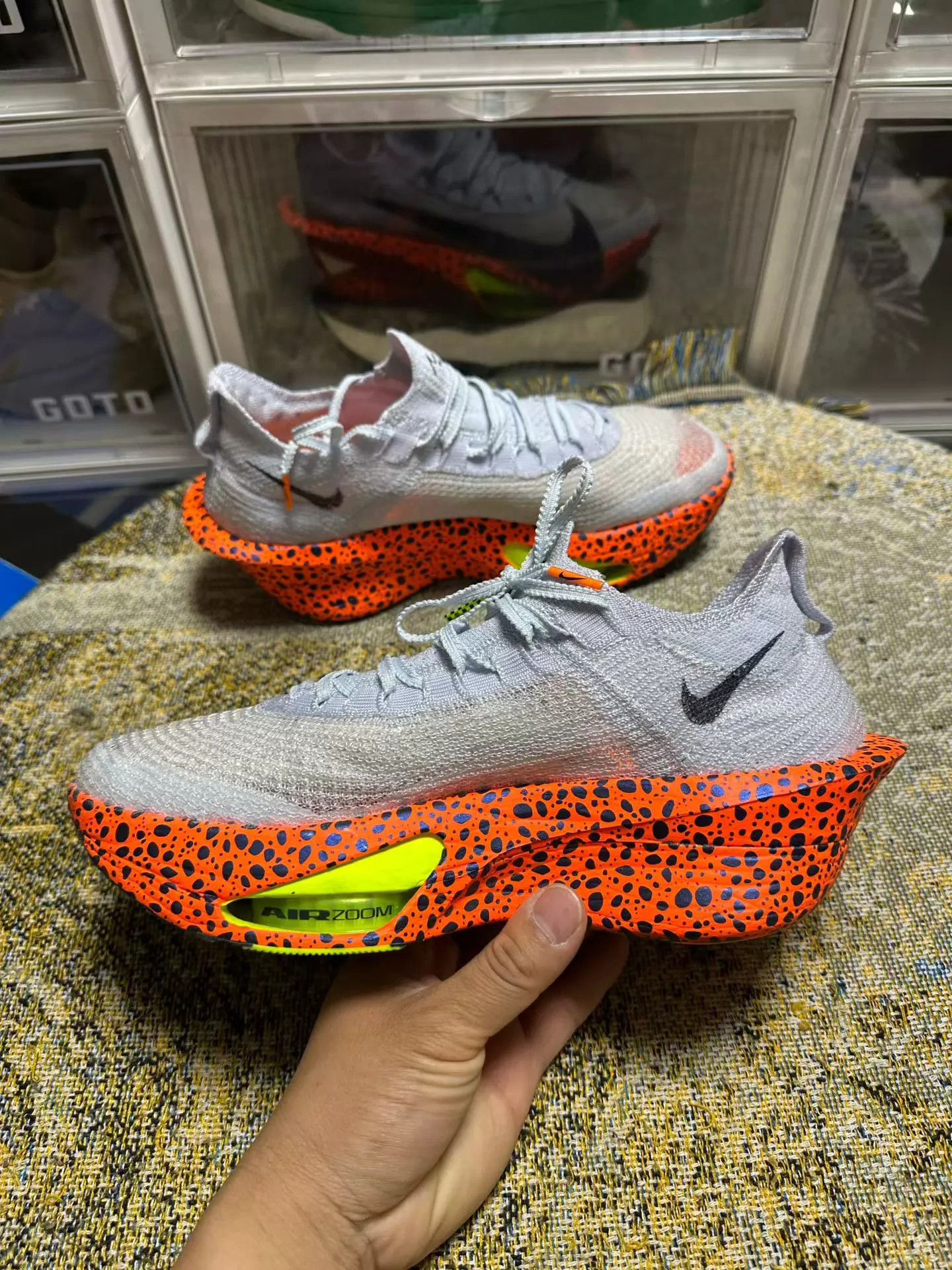 Nike Nike Air Zoom Alphafly Next% 3 White Orange 43 2x Size US 10 / EU 43 - 2 Thumbnail