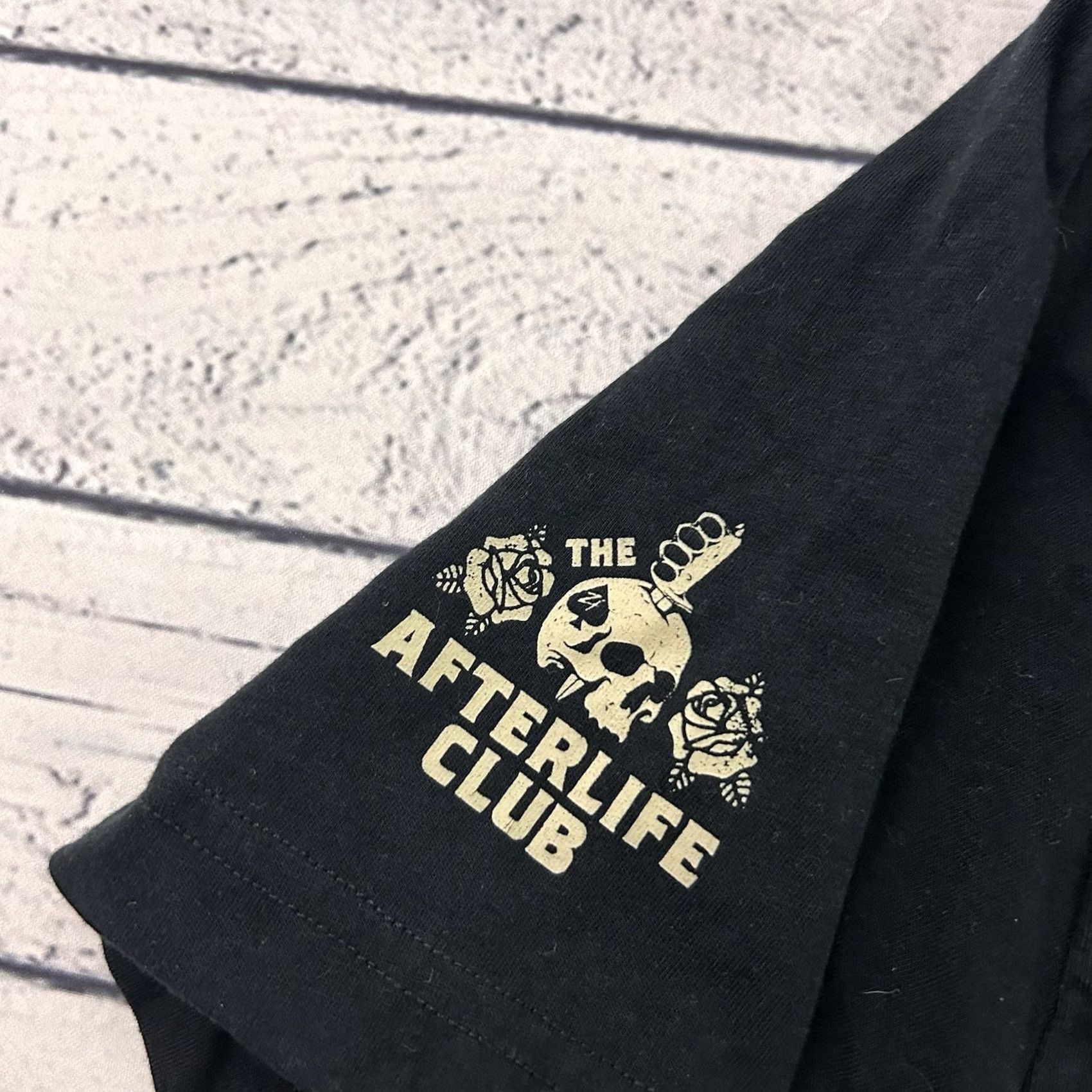 Vintage Zero Foxtrot Love By Nature Live By Luck Short Sleeve T Shirt Mens 2XL Black Size US XXL / EU 58 / 5 - 3 Thumbnail