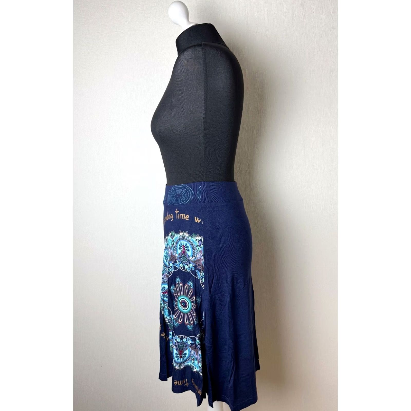 Desigual Desigual womens blue Skirt Size S Size 28" / US 6 / IT 42 - 3 Thumbnail