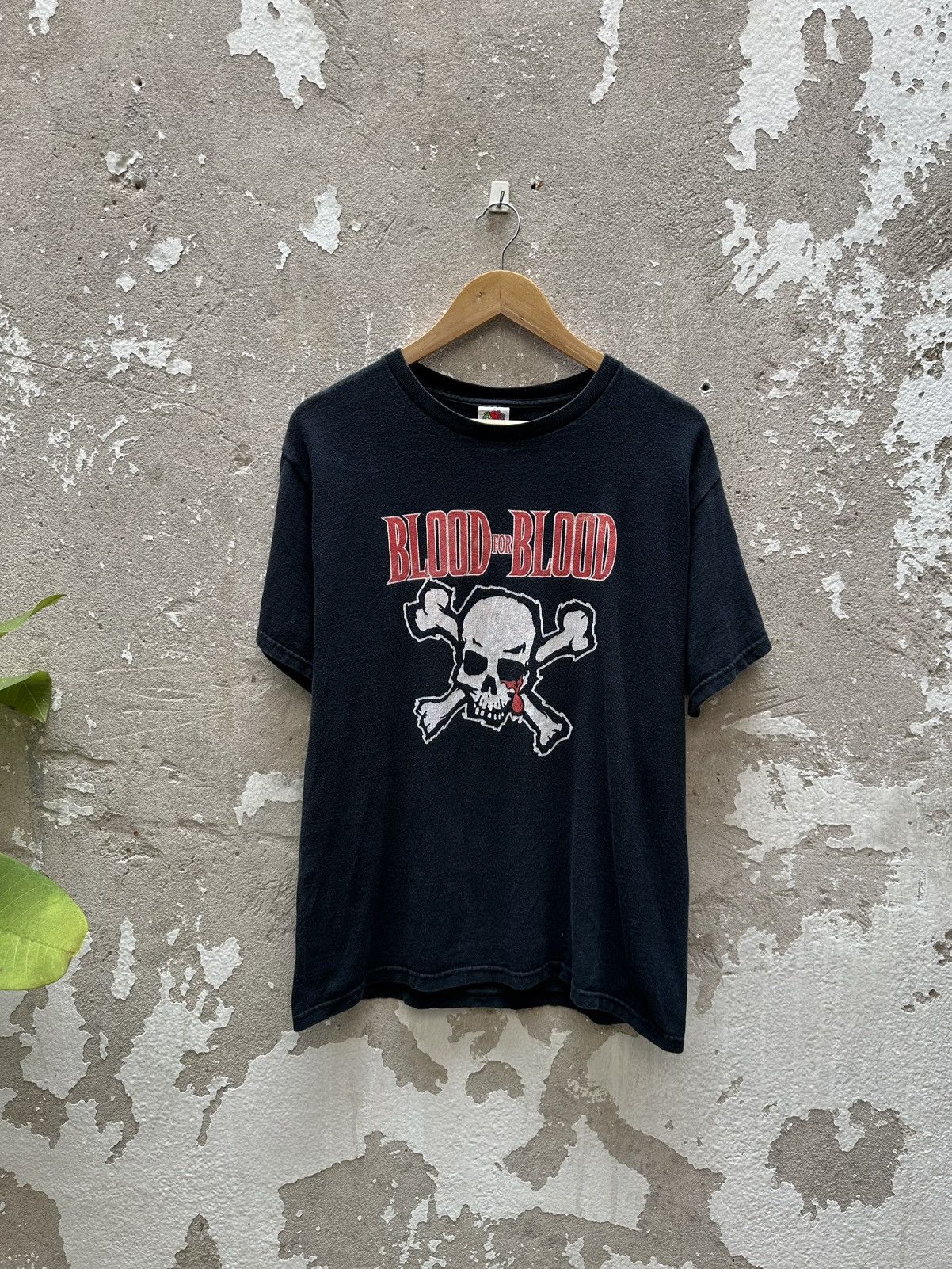 Band Tees Vintage Blood For Blood American Hardcore Punk Band Tees Size US M / EU 48-50 / 2 - 1 Thumbnail