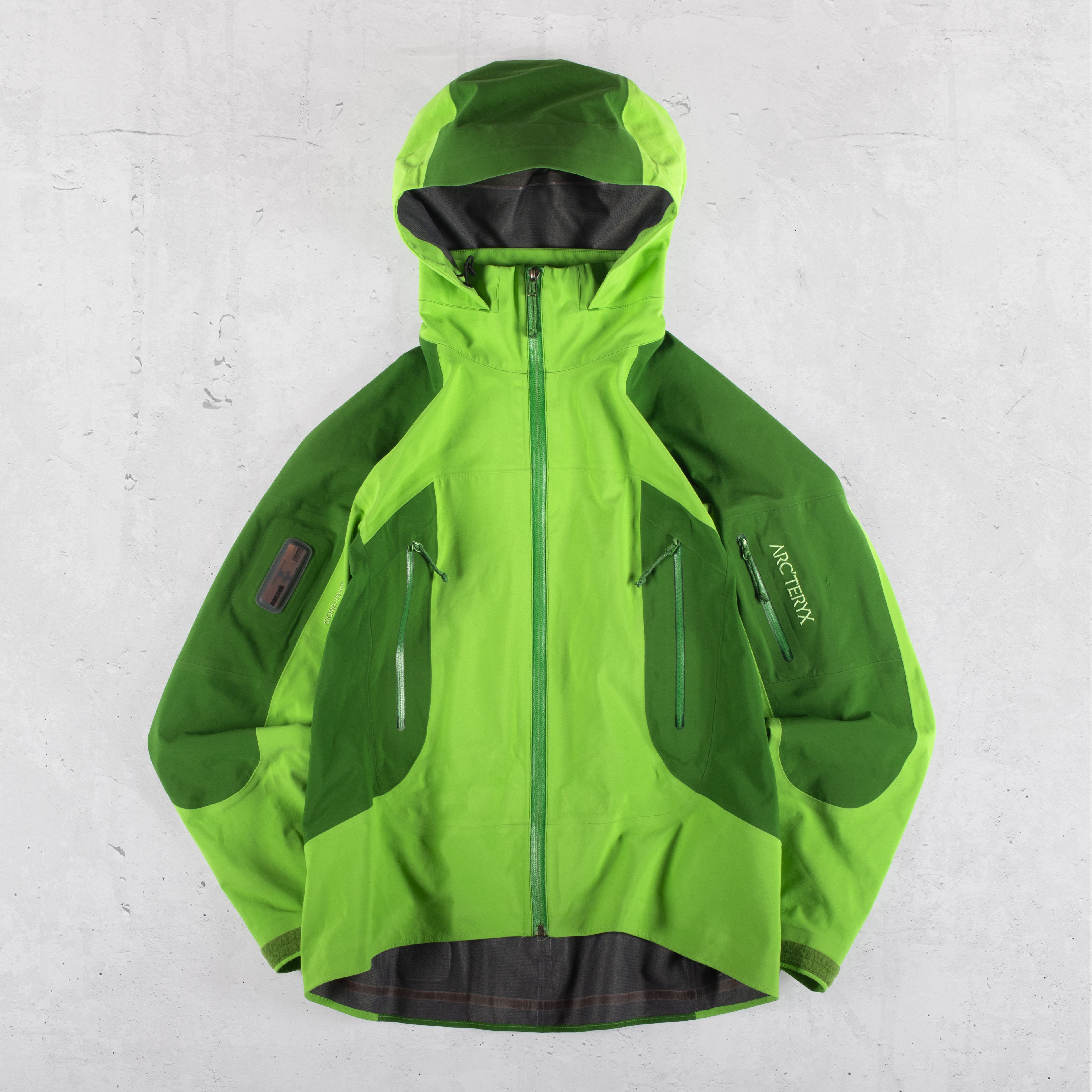 Image of Arcteryx Arc'teryx Stingray Jacket Green Vintage Theta Beta Sidwinder, Women's (Size Small)