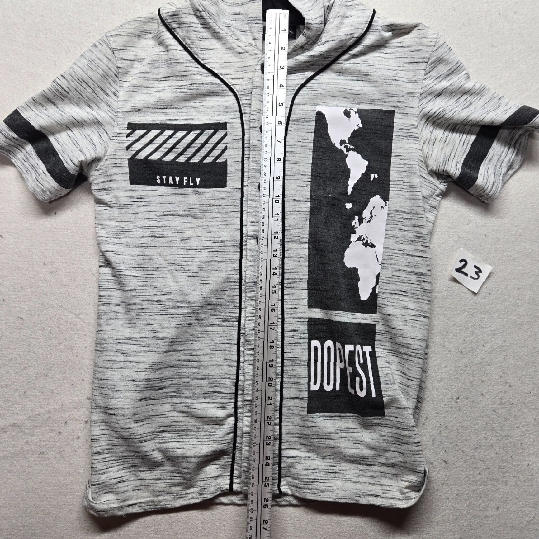 Carbon Carbon Hoodie Sweatshirt Mens S Gray Short Sleeve Button Up Knit 100% Cotton Winter Spring Size US S / EU 44-46 / 1 - 7 Thumbnail