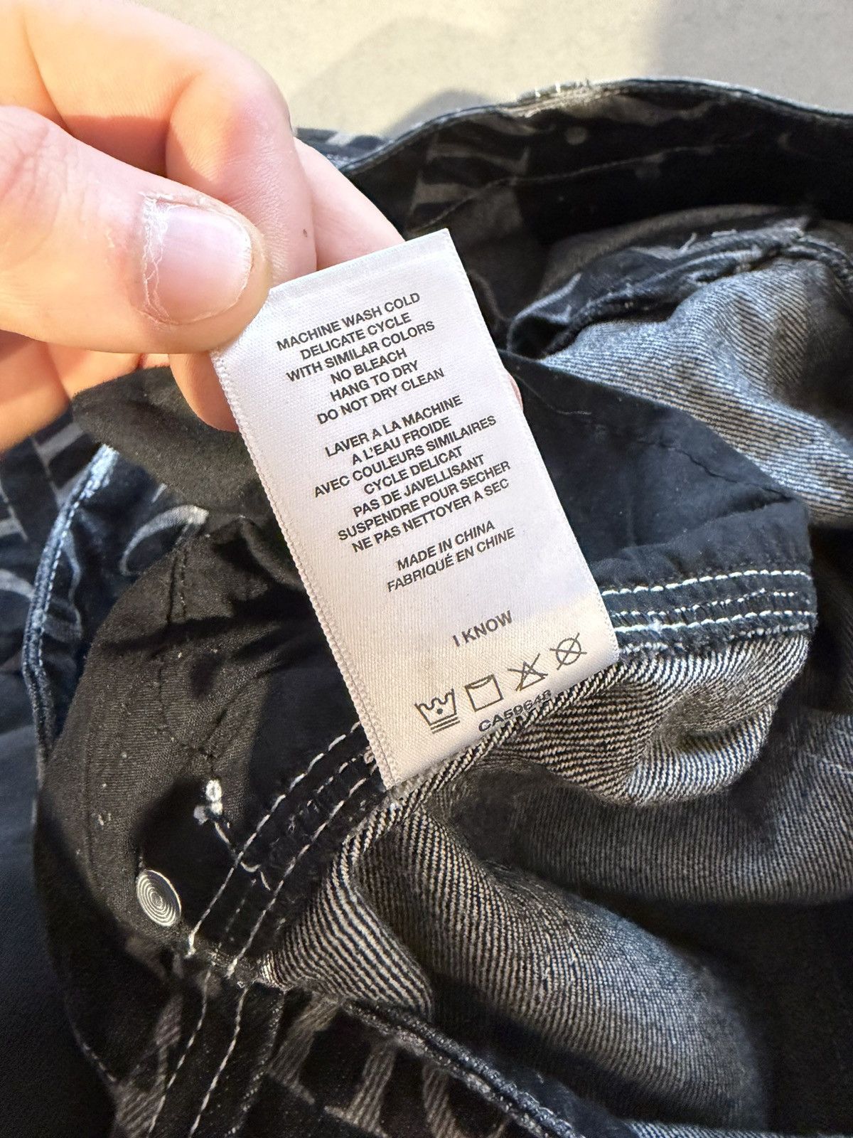 Dime Dime jeans logo all over . Size US 32 / EU 48 - 7 Thumbnail