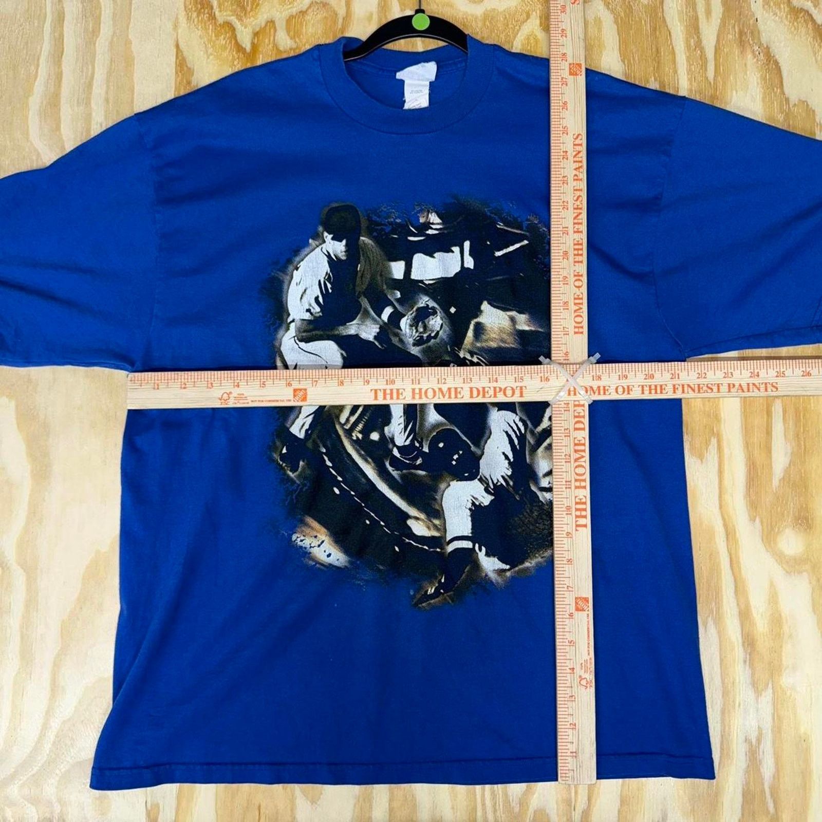 Jerzees Vintage y2k baseball t-shirt Size US XL / EU 56 / 4 - 2 Thumbnail