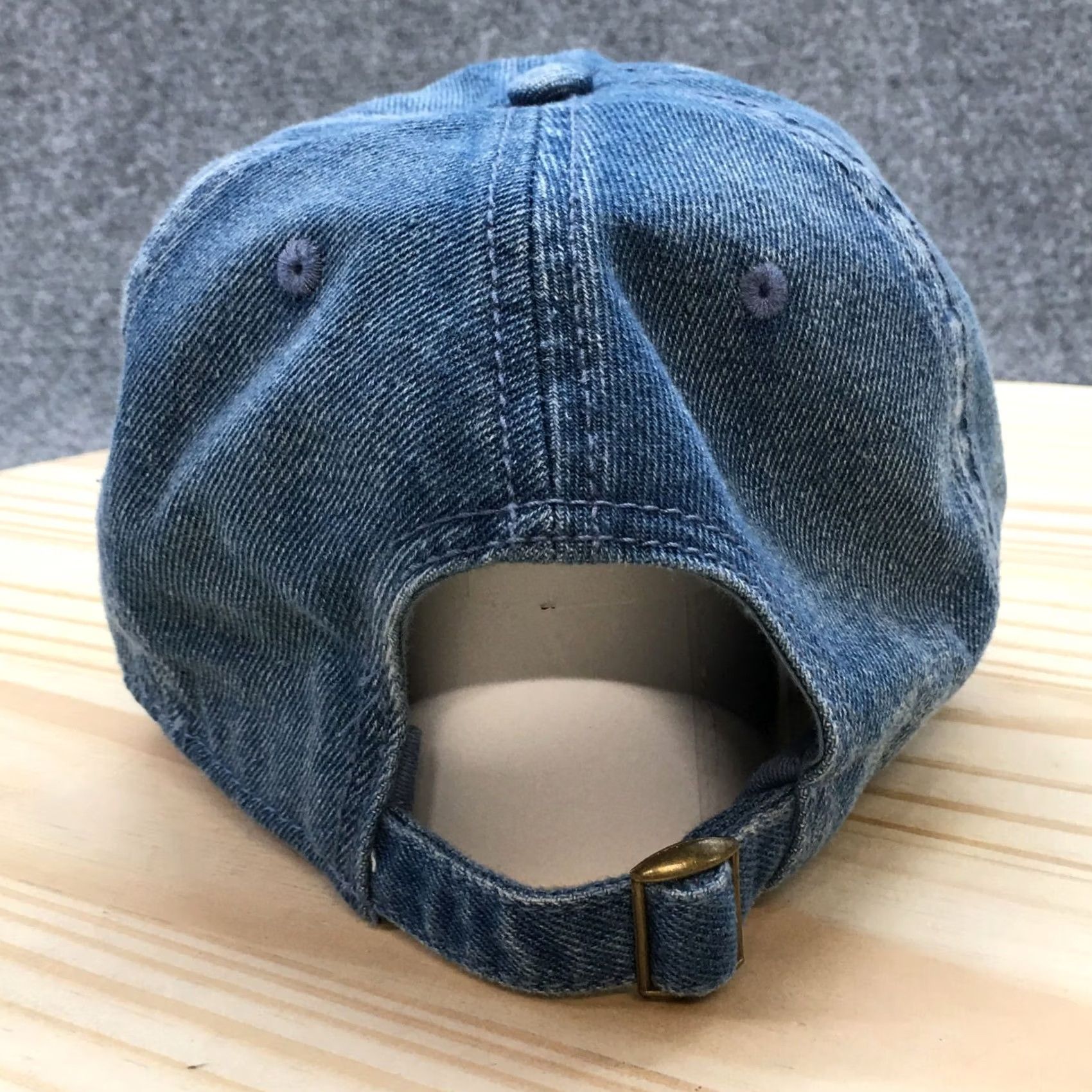Logo 7 Home Free Baseball Hat Womens Blue OS Embroidered Logo Dog Person Curved Brim Size ONE SIZE - 6 Thumbnail