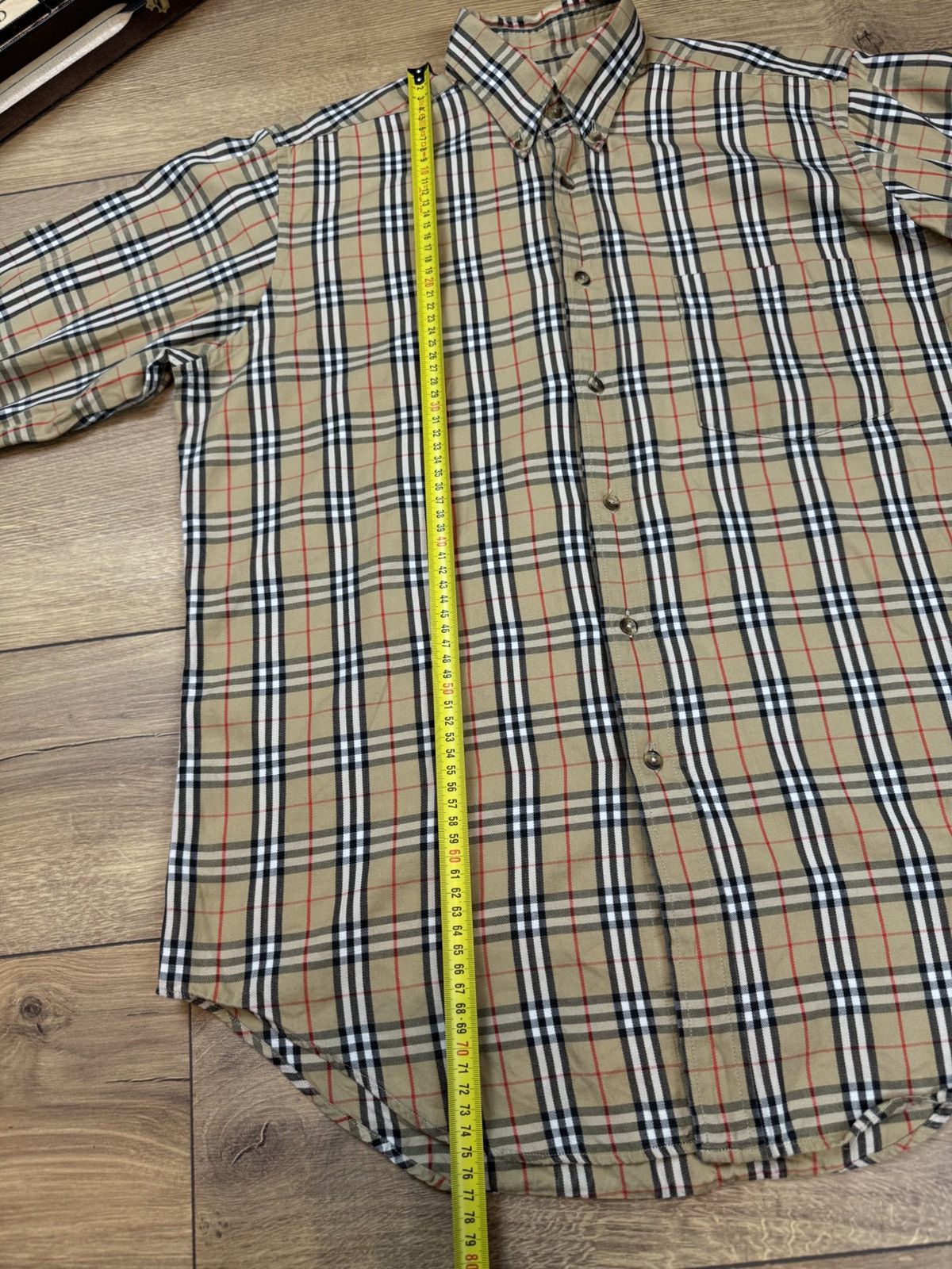 Burberry Classic shirt Burberry Nova Check original luxury item Size US M / EU 48-50 / 2 - 5 Thumbnail