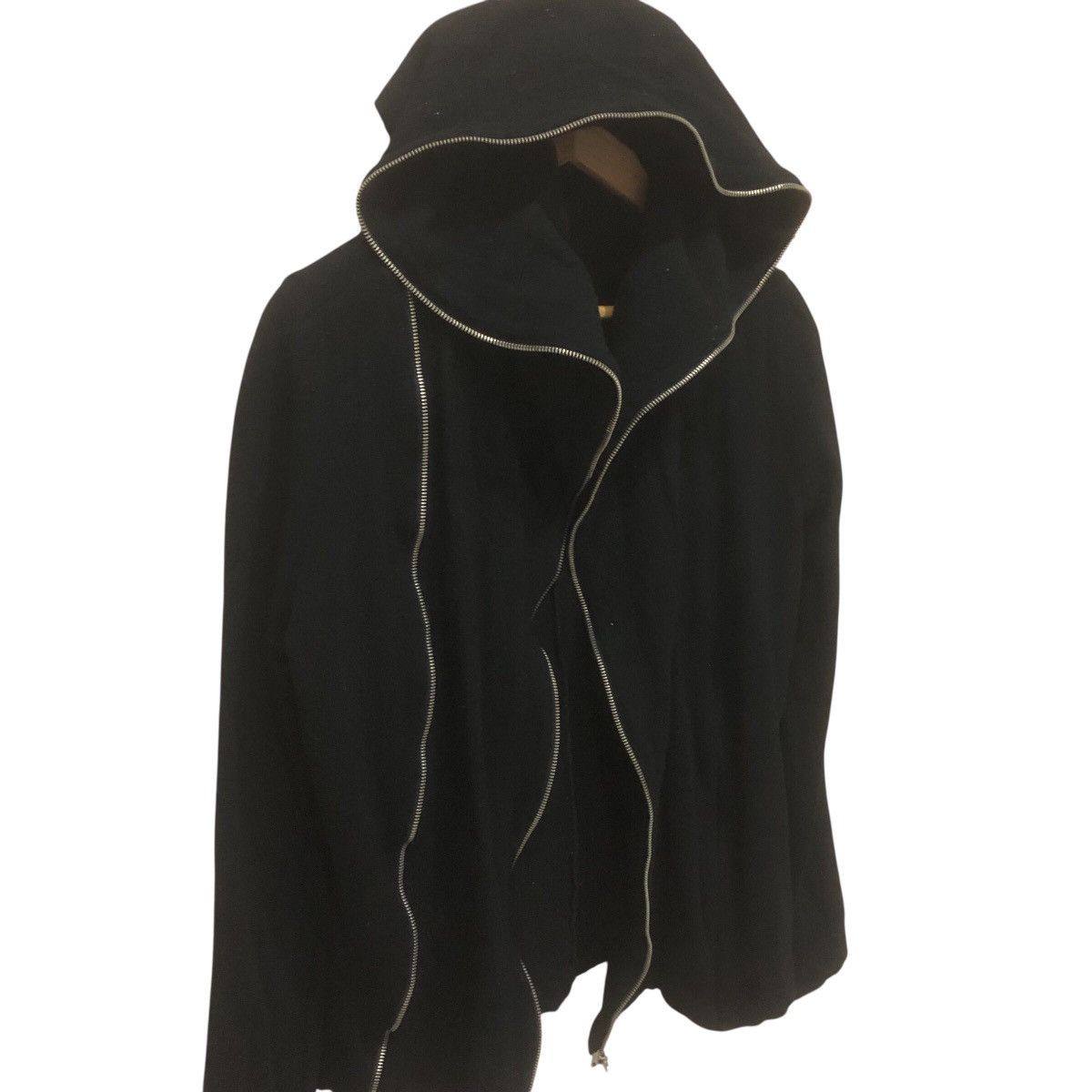 Issey Miyake × Vintage Vintage Issey Miyake Double Zip Hodie Sweater Size US M / EU 48-50 / 2 - 2 Thumbnail