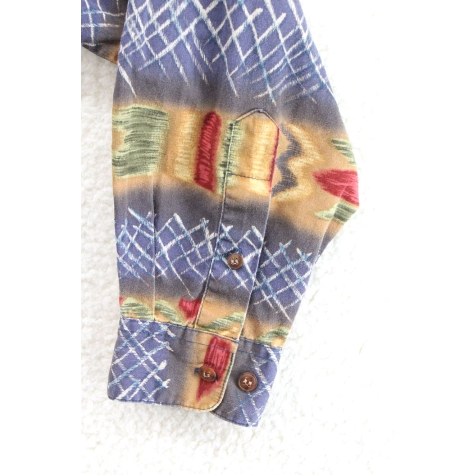 The Territory Ahead VTG The Territory Ahead Shirt Men's M Aztec Western Southwestern Long Sleeve Size US M / EU 48-50 / 2 - 4 Thumbnail
