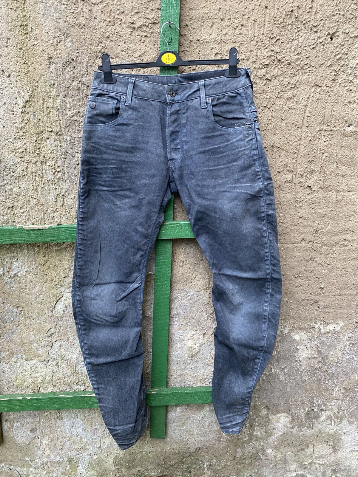G-Star G Star Raw ARC Zip 3D Slim Waxed Denim Jeans Pants 30/32 Y2K Size US 30 / EU 46 - 1 Thumbnail