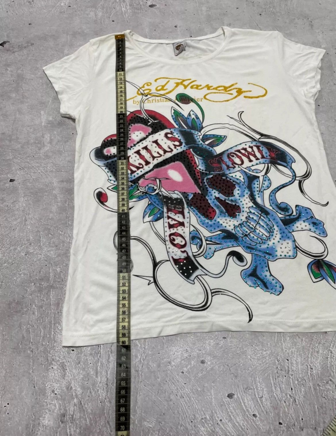 Ed Hardy × Vintage ed hardy vintage t shirt Yk2 printed woman's Size XL / US 12-14 / IT 48-50 - 3 Thumbnail