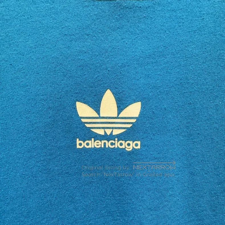 Balenciaga Balenciaga Adidas Small Logo Embroidered Short Sleeve in B Size US S / EU 44-46 / 1 - 5 Thumbnail