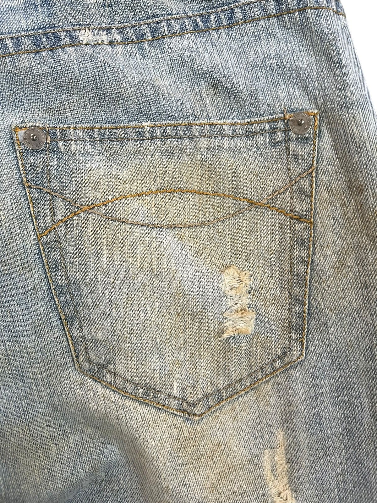 Other Vintage Marna Jeans Ripped Distressed Denim Size US 33 - 7 Thumbnail