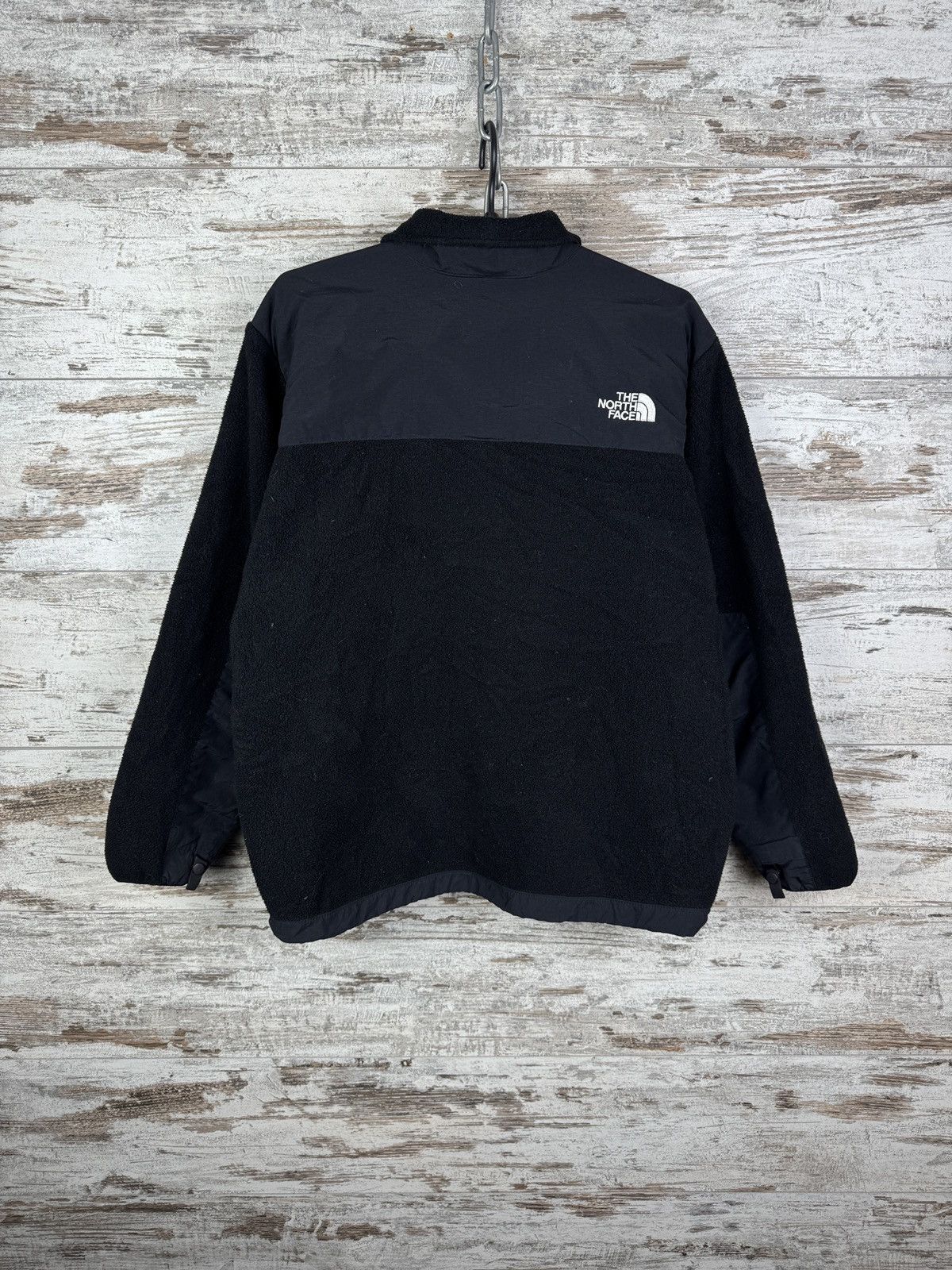 Womens The North Face fleece zip jacket track nylon outdoor