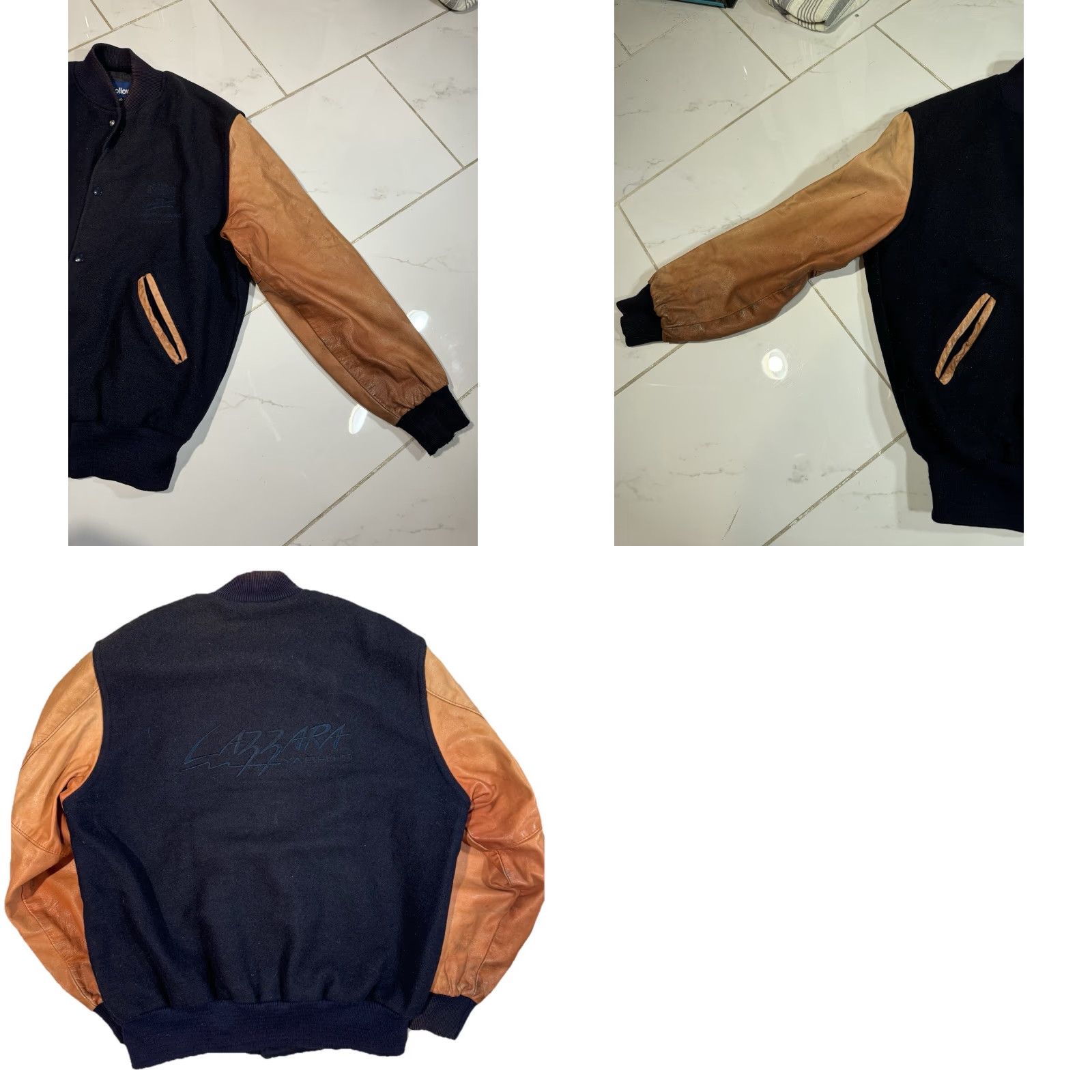 Holloway VTG 1997 Lazzara Yachts Holloway Varsity Wool Navy Blue Jacket M Shirt? Size US M / EU 48-50 / 2 - 8 Thumbnail
