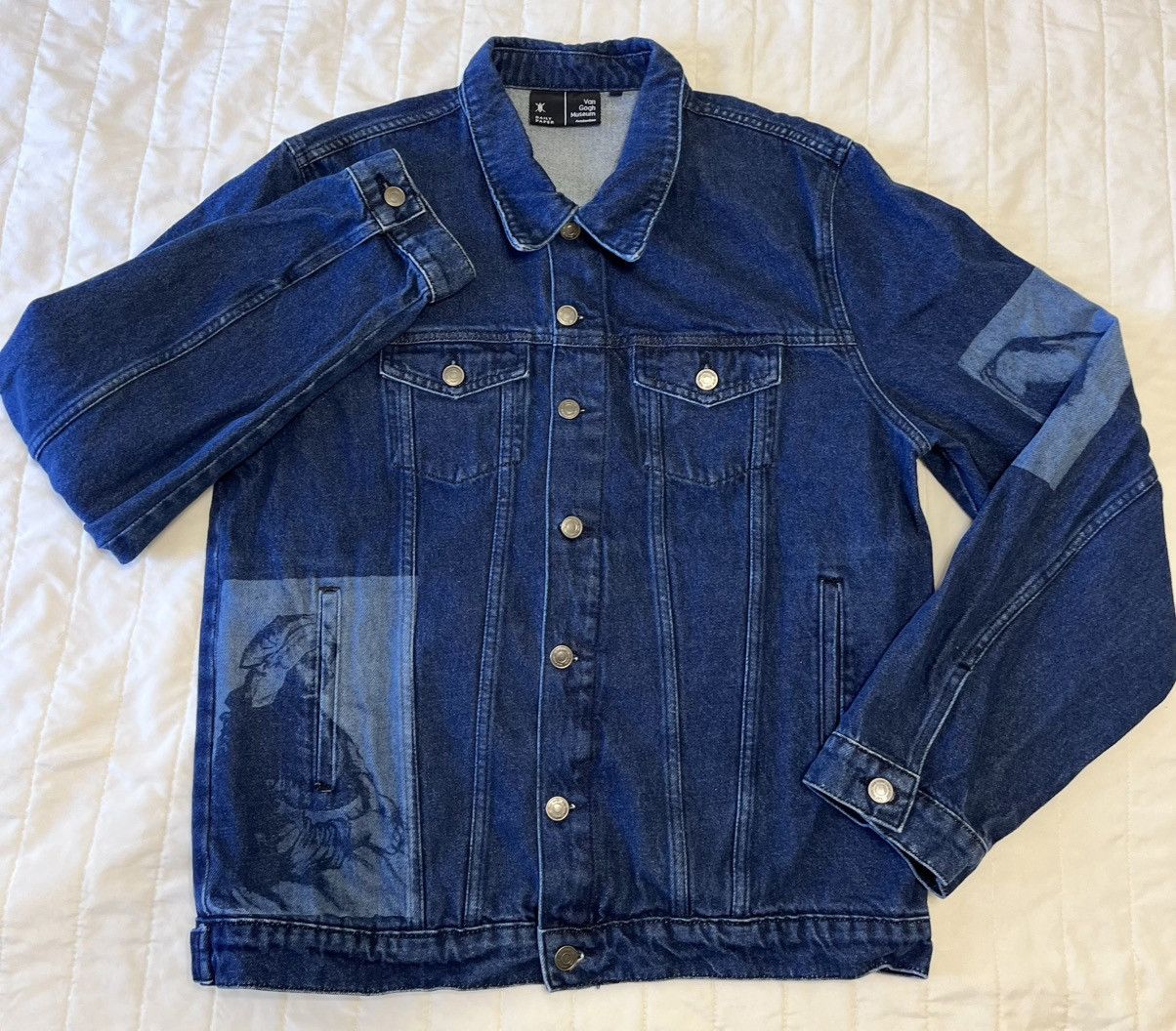 Daily Paper Daily Paper x Van Gogh Denim Jacket Size US XL / EU 56 / 4 - 1 Thumbnail