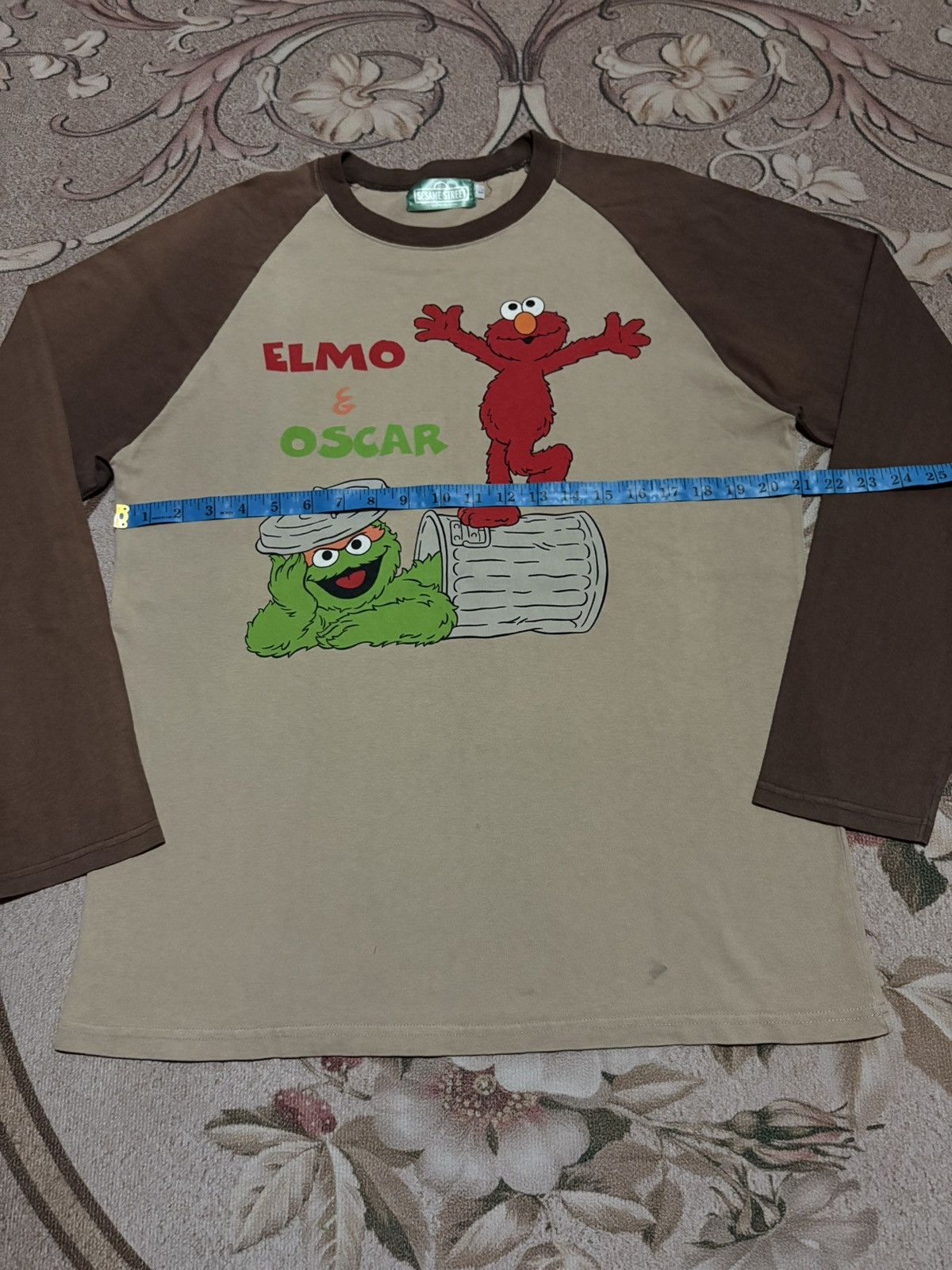 Cartoon Network × Vintage Vintage Y2k SESAME STREET Long Sleeve T-Shirt Size US L / EU 52-54 / 3 - 11 Thumbnail