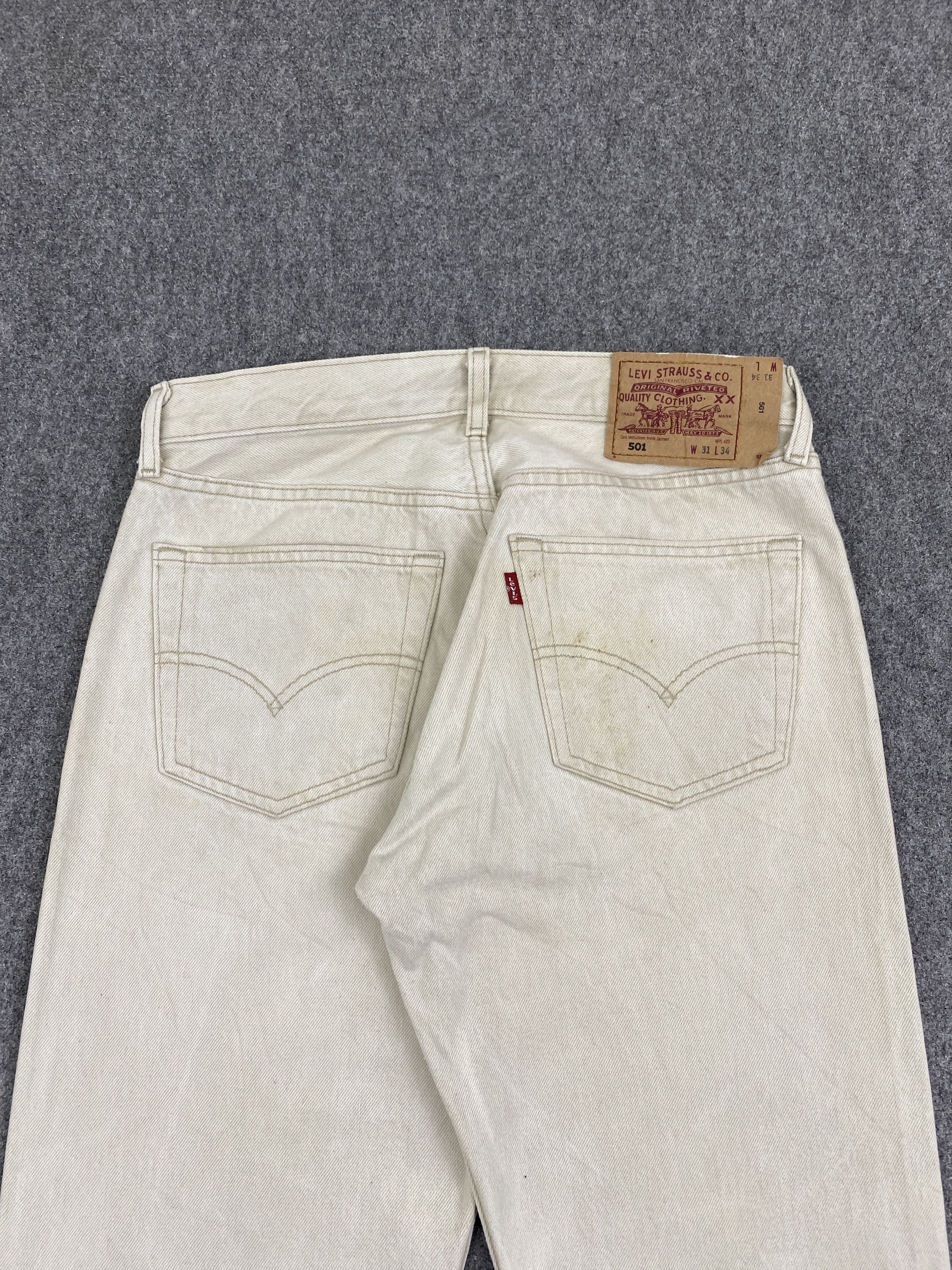 Levi's Vintage Levi's 501 Jeans DP2771 Size US 30 / EU 46 - 4 Thumbnail
