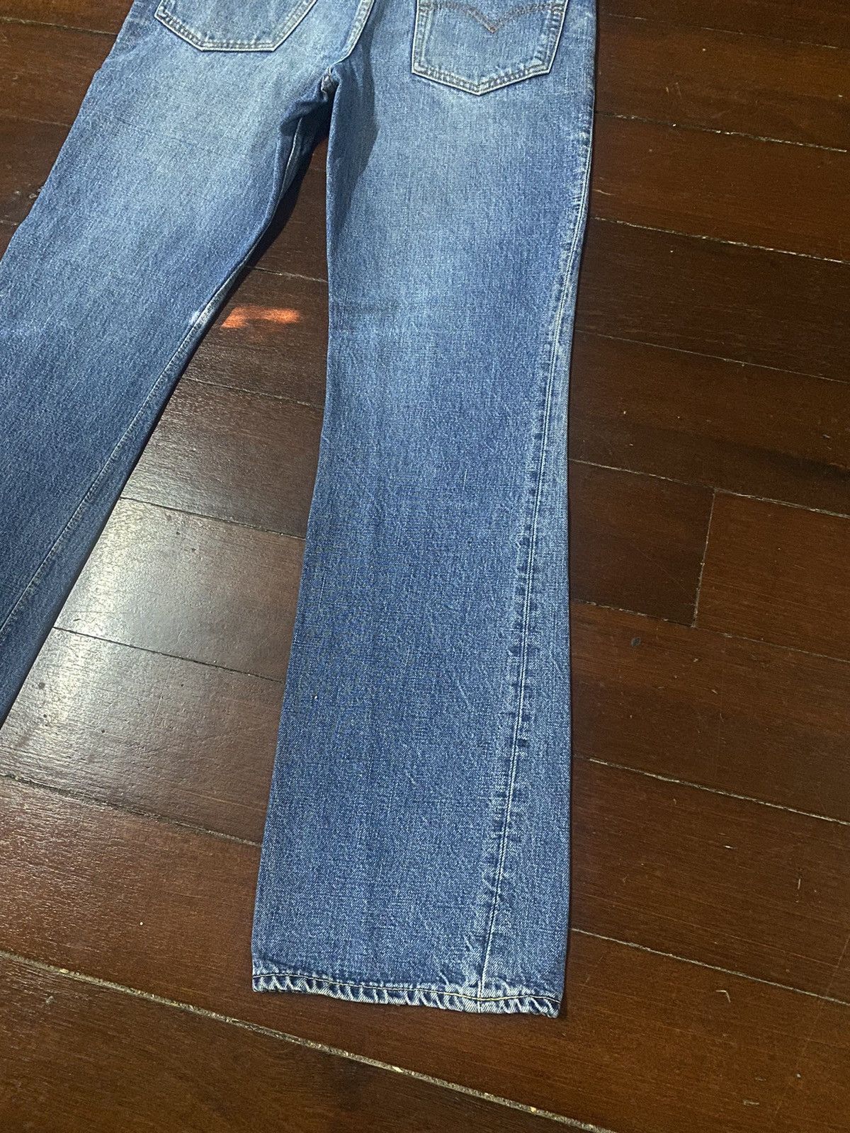 Warehouse Fire 🔥 vintage inspired 50s WAREHOUSE gripper zipper denim Size US 31 - 12 Thumbnail