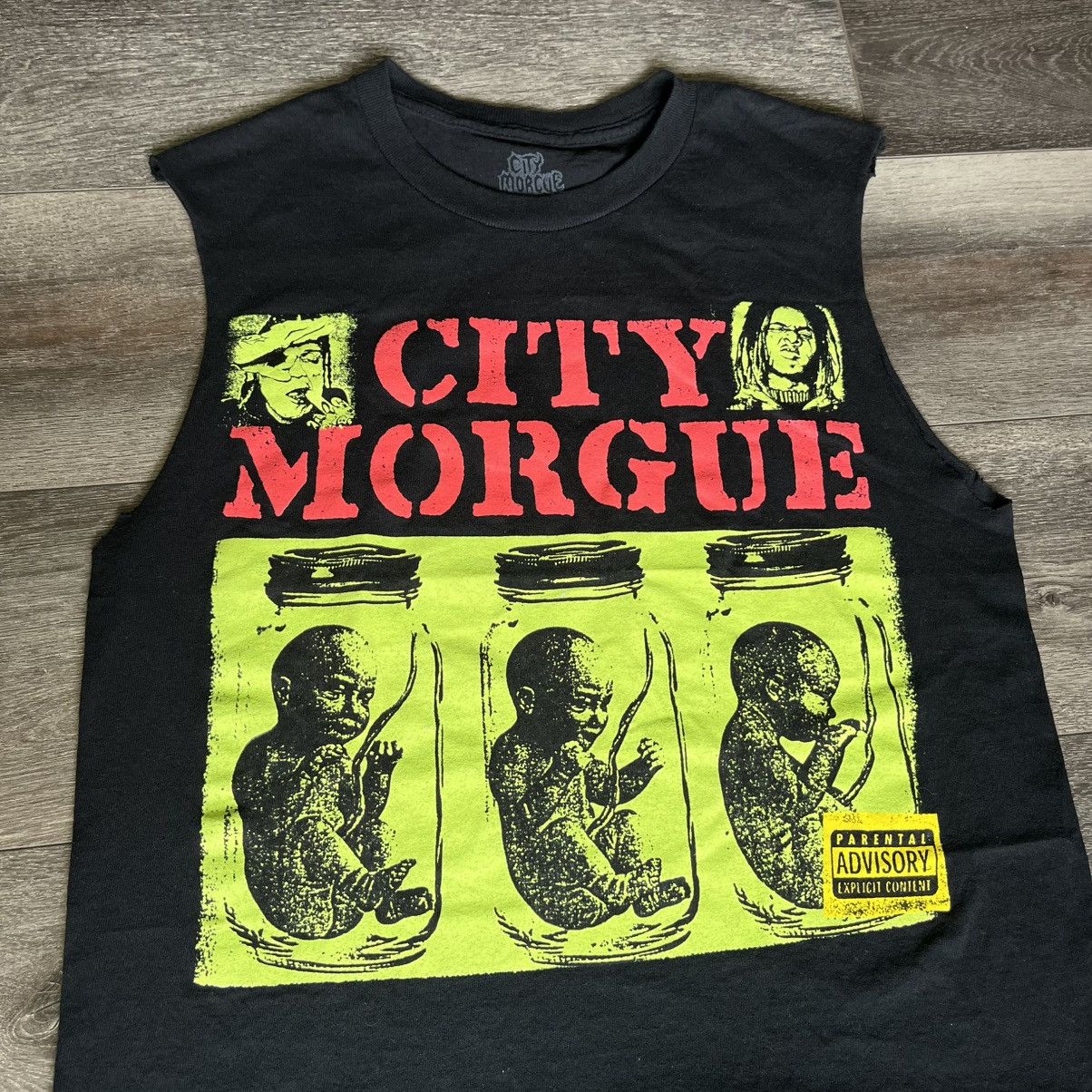 City Morgue City Morgue Zillakami Sosmula Baby Jar Rap Logo Tank T Shirt Size US S / EU 44-46 / 1 - 3 Thumbnail