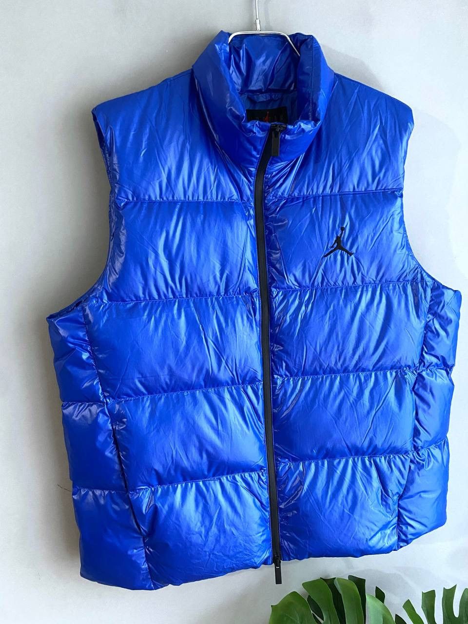Jordan Brand Air Jordan Therma-Fit Blue Down Puffer Vest, Size L and XL Size US L / EU 52-54 / 3 - 3 Thumbnail