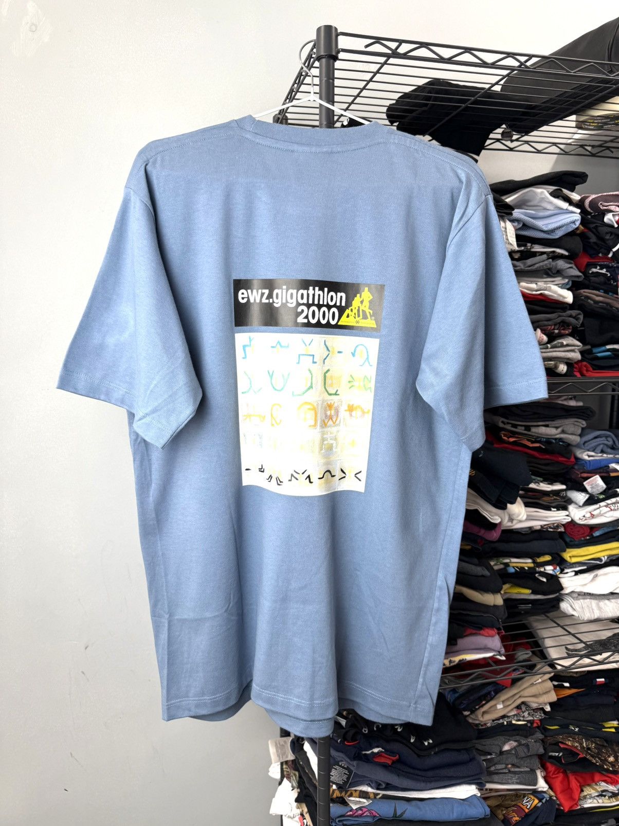Nike 00’s Vintage Nike Marathon T Shirt Y2K Size US M / EU 48-50 / 2 - 1 Thumbnail