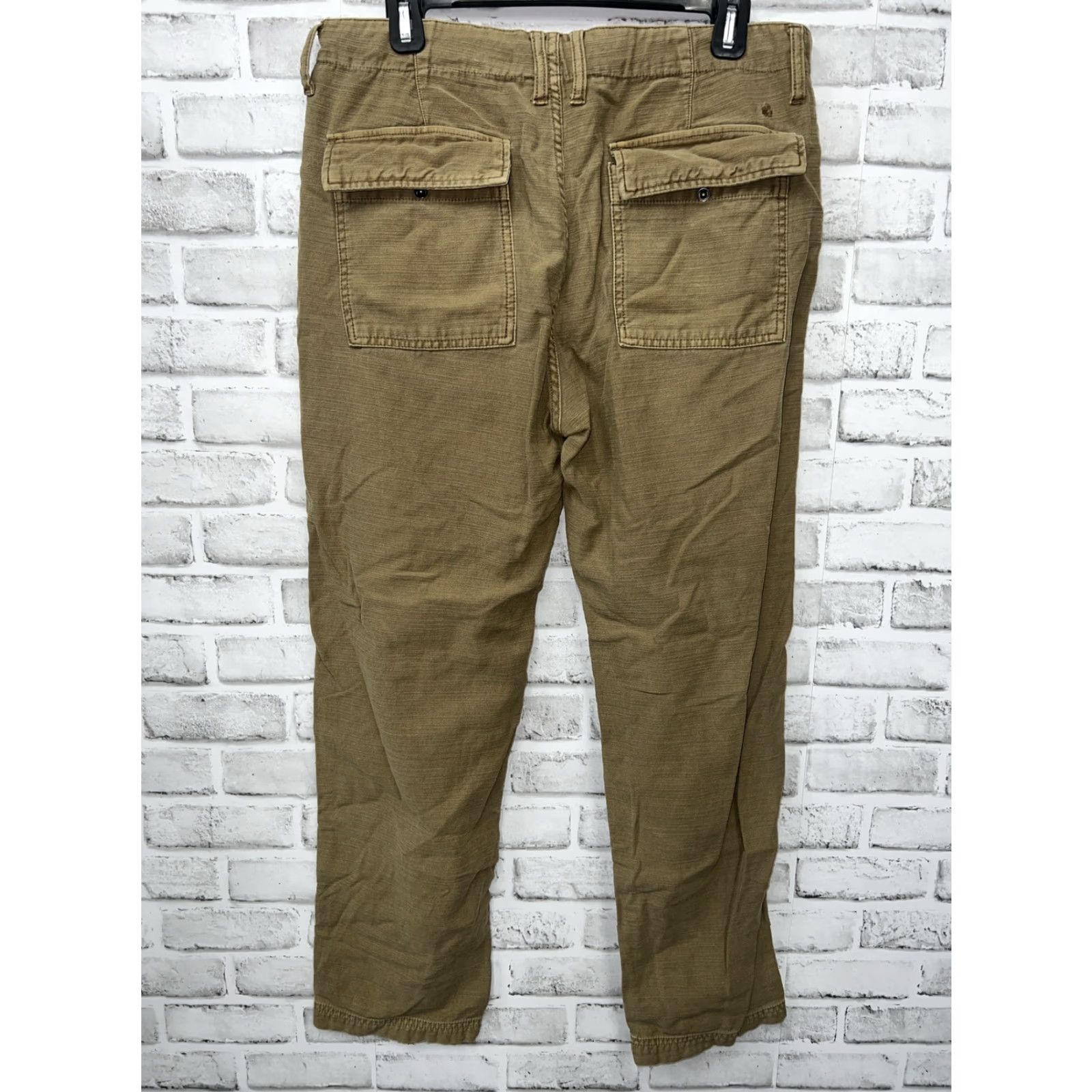 Lucky Brand Lucky Brand Beige Pants Mens Size 32x29 Chino Regular 29 Inseam Mens Beige Pants Size US 32 / EU 48 - 4 Thumbnail