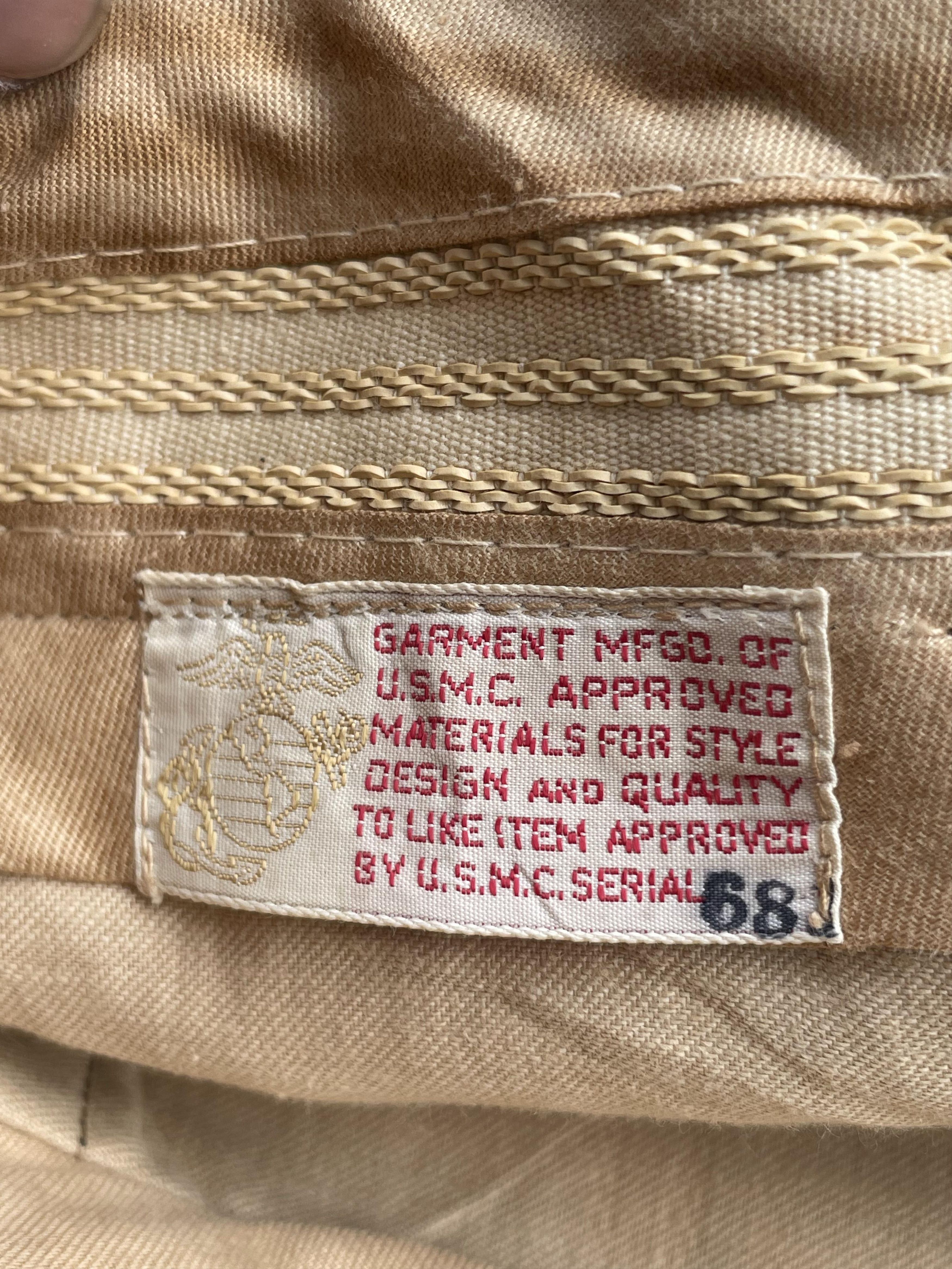 Vintage Vintage 40's WW 2 USMC Wool Trouser Size US 32 / EU 48 - 5 Thumbnail