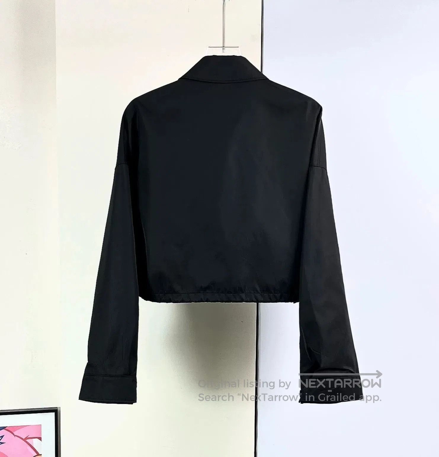 Prada Prada Women's Black Recycled Nylon Short Jacket. Size S / US 4 / IT 40 - 3 Thumbnail