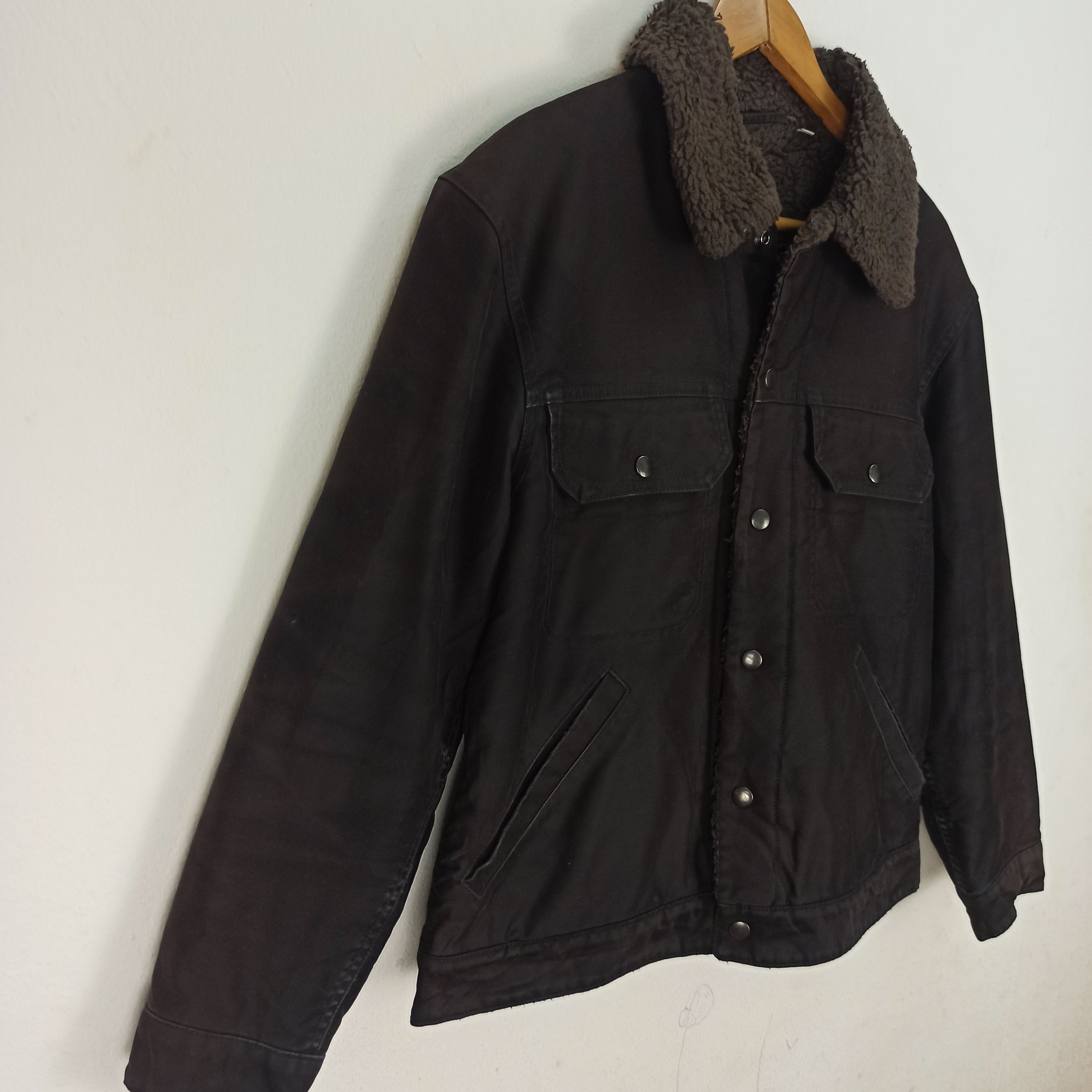 Lemaire × Uniqlo NWOT U Christophe Lemaire Pile Lined Fleece Trucker Jacket Size US M / EU 48-50 / 2 - 2 Thumbnail