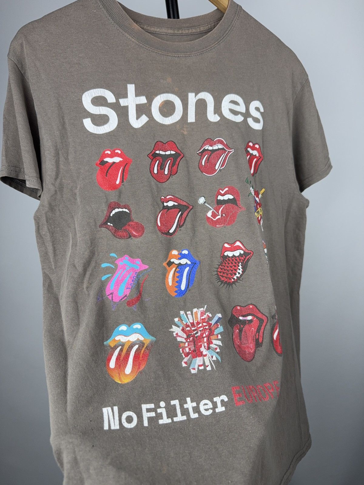 The Rolling Stones Rolling Stones No Filter Europe 2017 Rock Band Tour Tee M Size US M / EU 48-50 / 2 - 4 Thumbnail