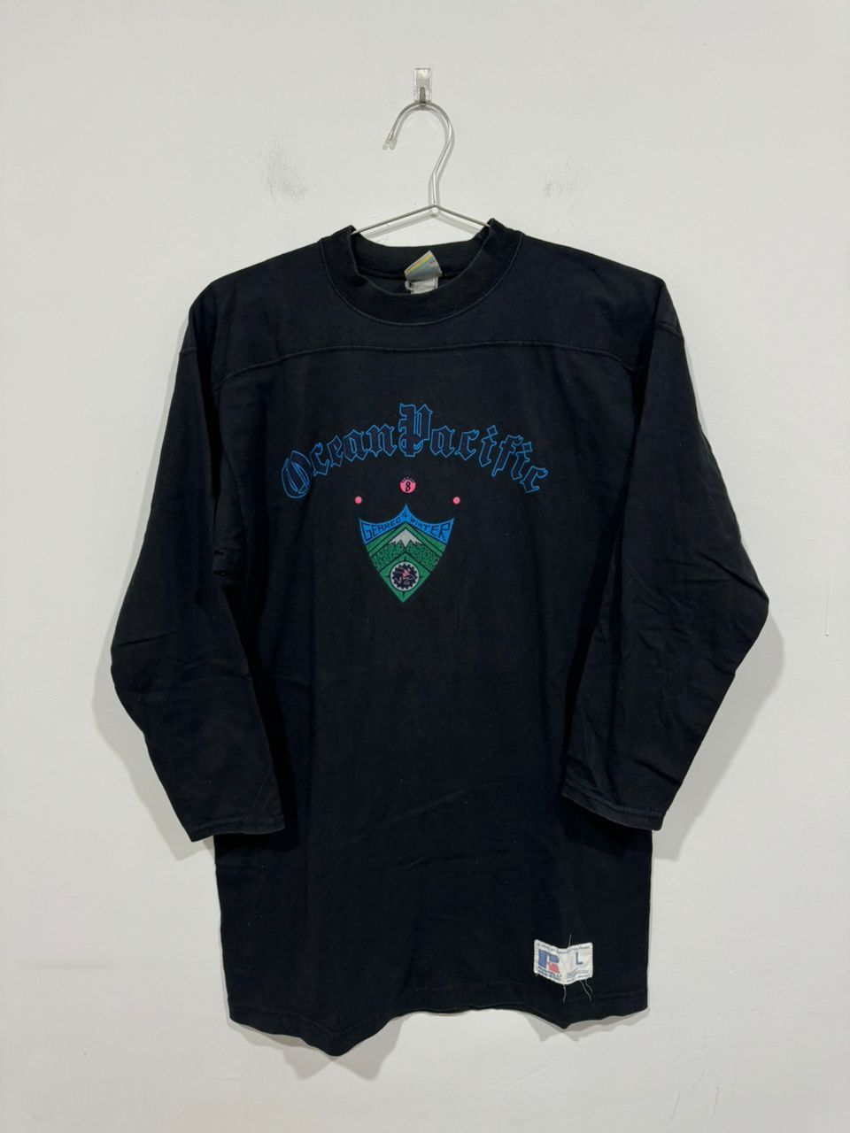 Ocean Pacific × Vintage Vintage 90s Ocean Pacific Spellout Tee Size US M / EU 48-50 / 2 - 1 Thumbnail