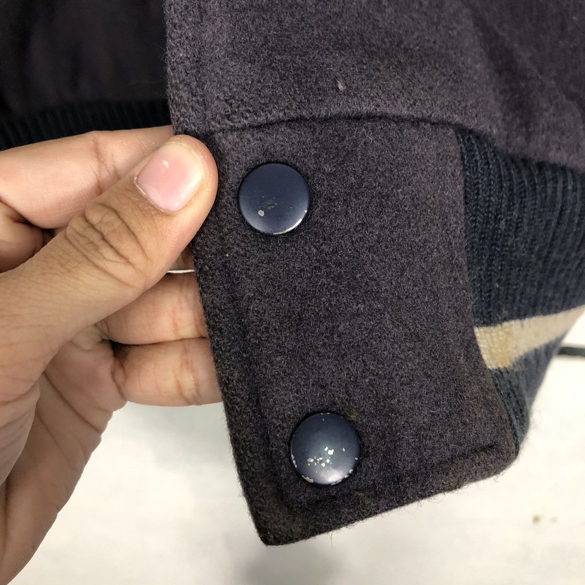 Japanese Brand 📌Vintage Varsity Bomber Jacket Mens Bigi Issey Miyake Size US M / EU 48-50 / 2 - 21 Thumbnail