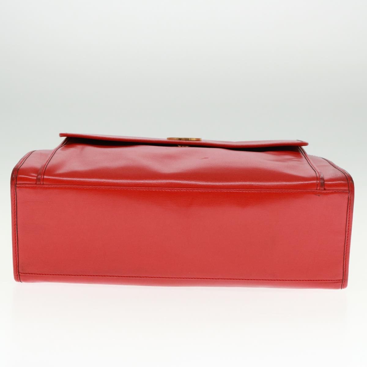 Celine CELINE Shoulder Bag Leather Red Size ONE SIZE - 9 Thumbnail